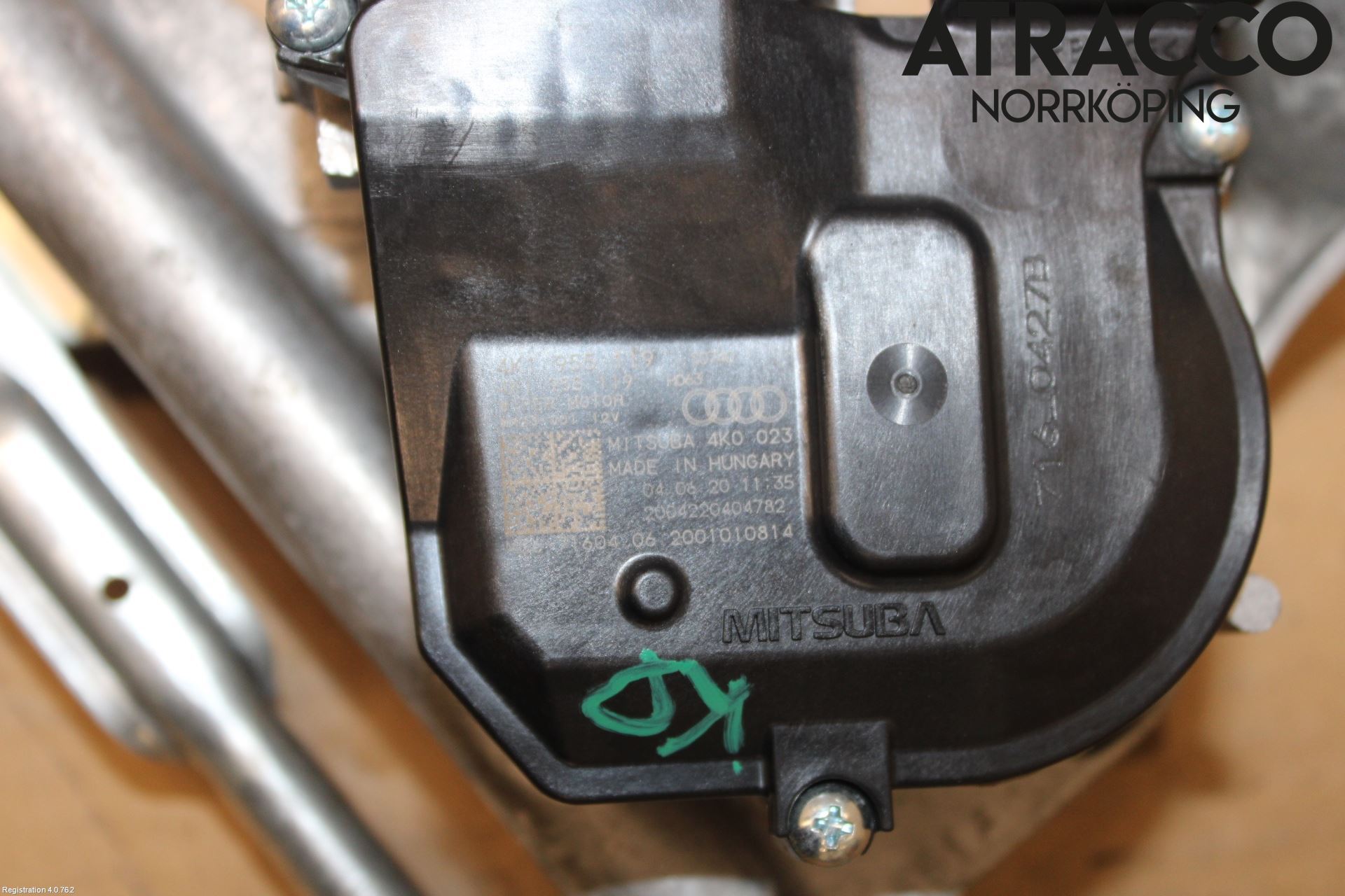 Audi A6 F2/C8 19- Viskeroverføring Frontrute