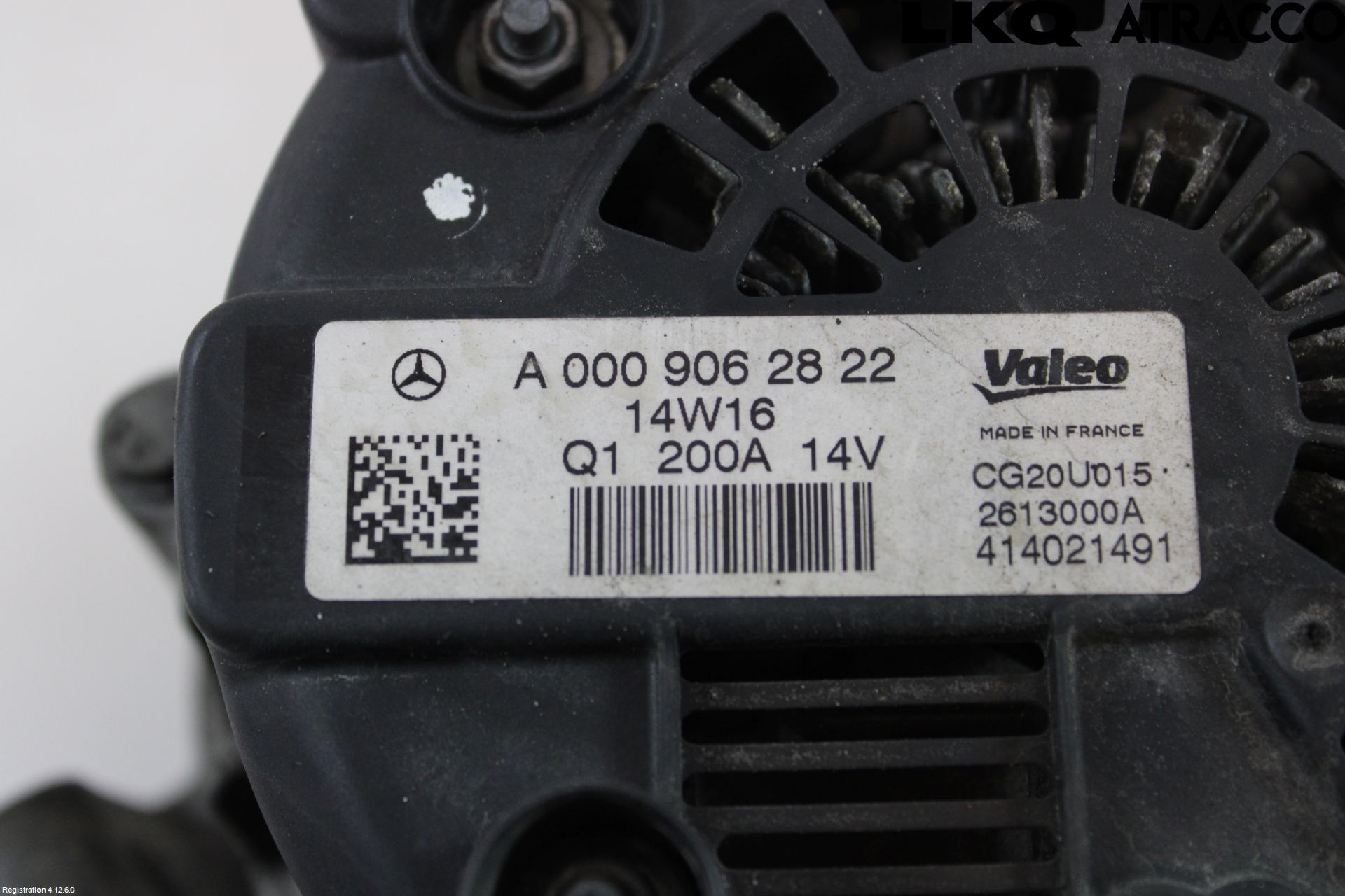 Mercedes-Benz MB C-KLASS (W205) 14-21 Dynamo