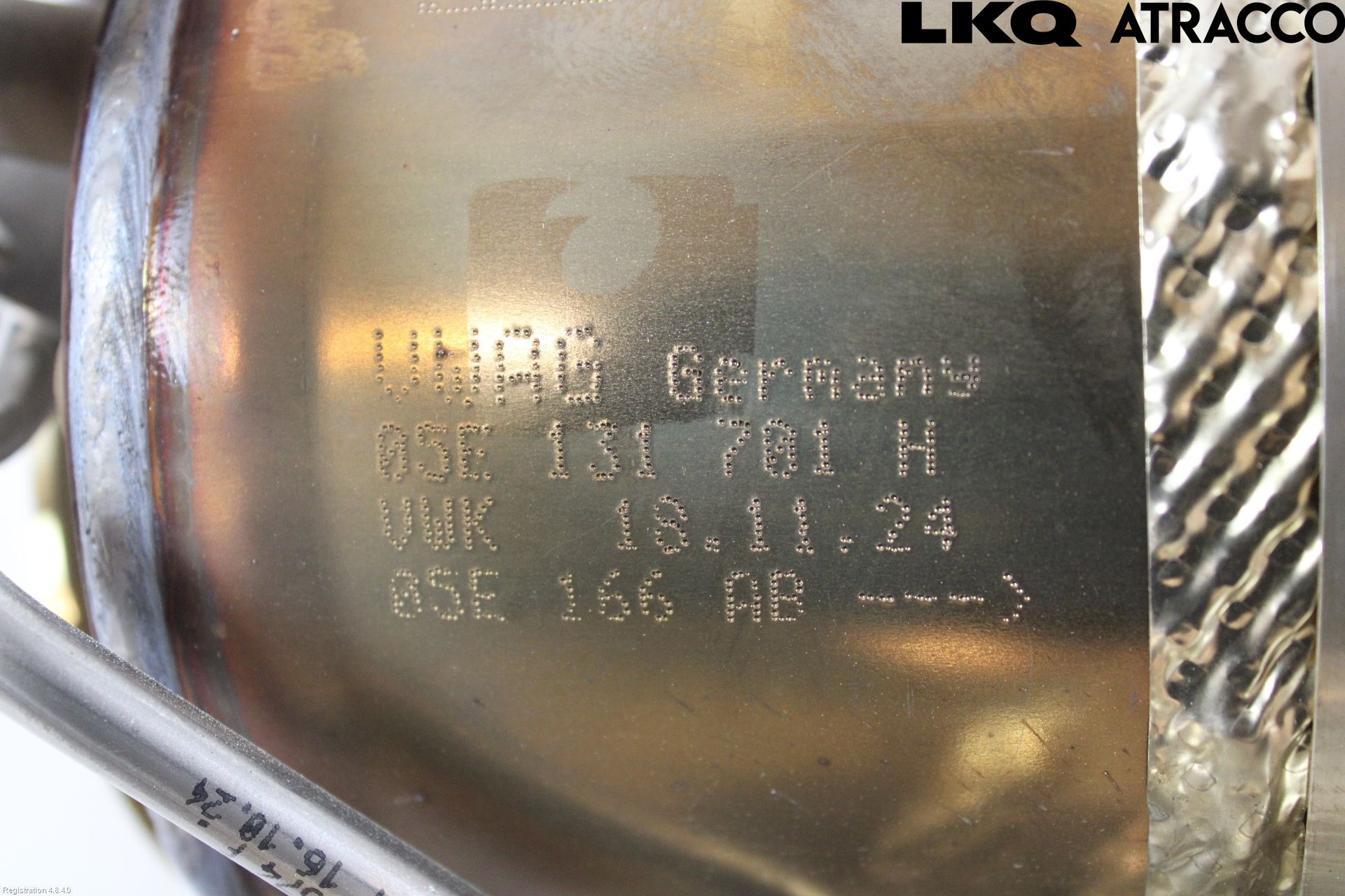 Volkswagen VW PASSAT 24- Eksos Partikketfilter