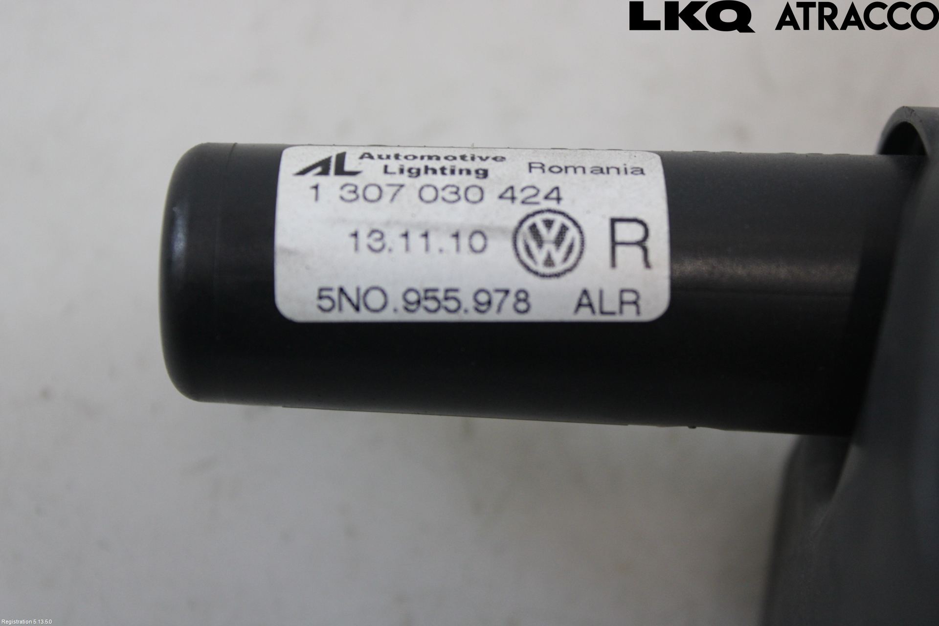 Volkswagen VW TIGUAN 07-16 Spylerdyse Frontlykter