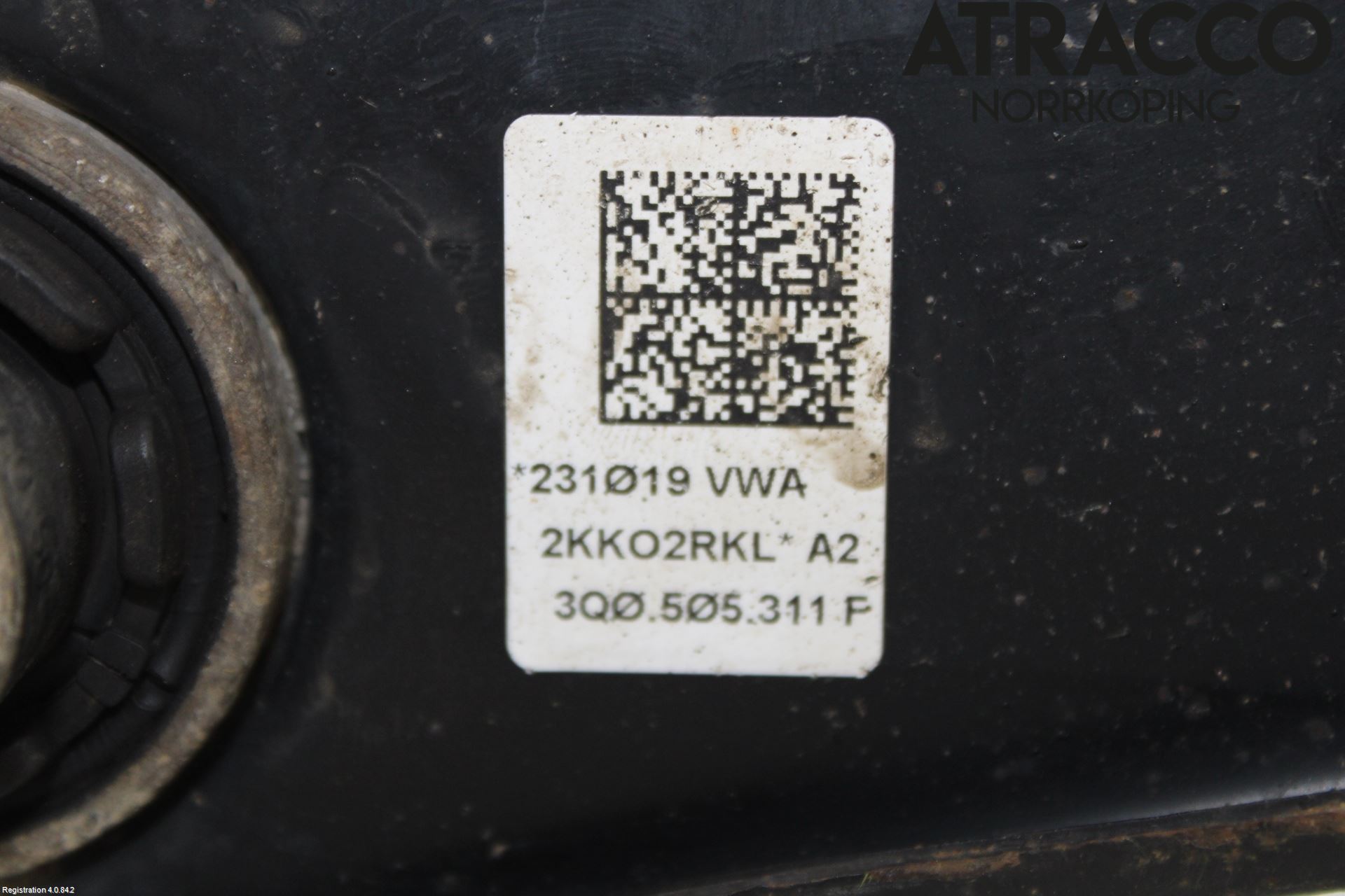 Skoda KODIAQ 17-24 Bærearm Bak Høyre