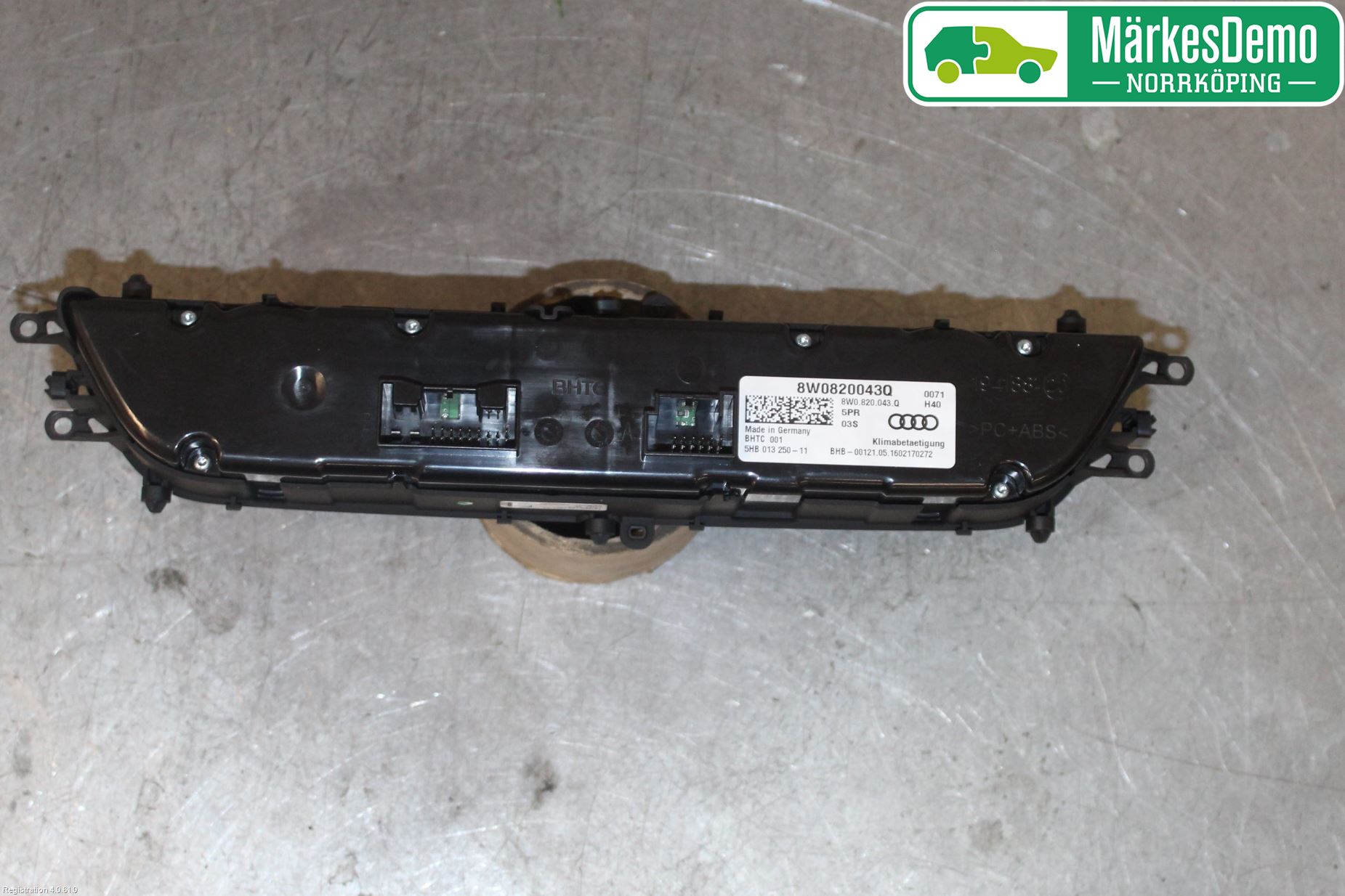 Audi A4/S4 B9 16-19 Varmeapparat Panel(Regulering)