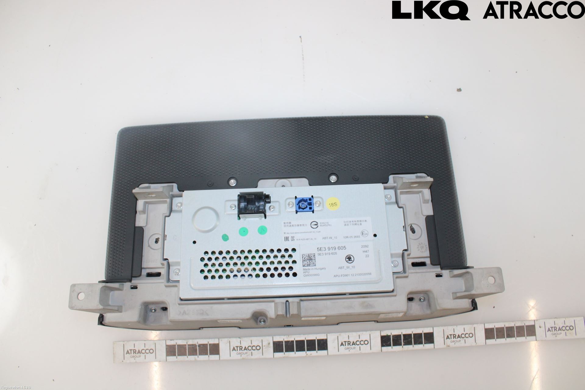 Skoda OCTAVIA (NX) 20- Multifunktionsdisplay