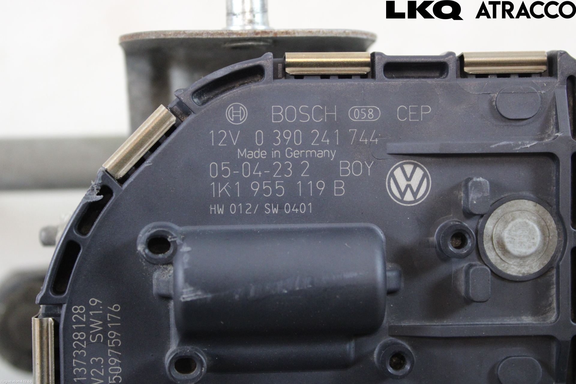 Volkswagen VW GOLF V 04-09 Viskeroverføring Frontrute