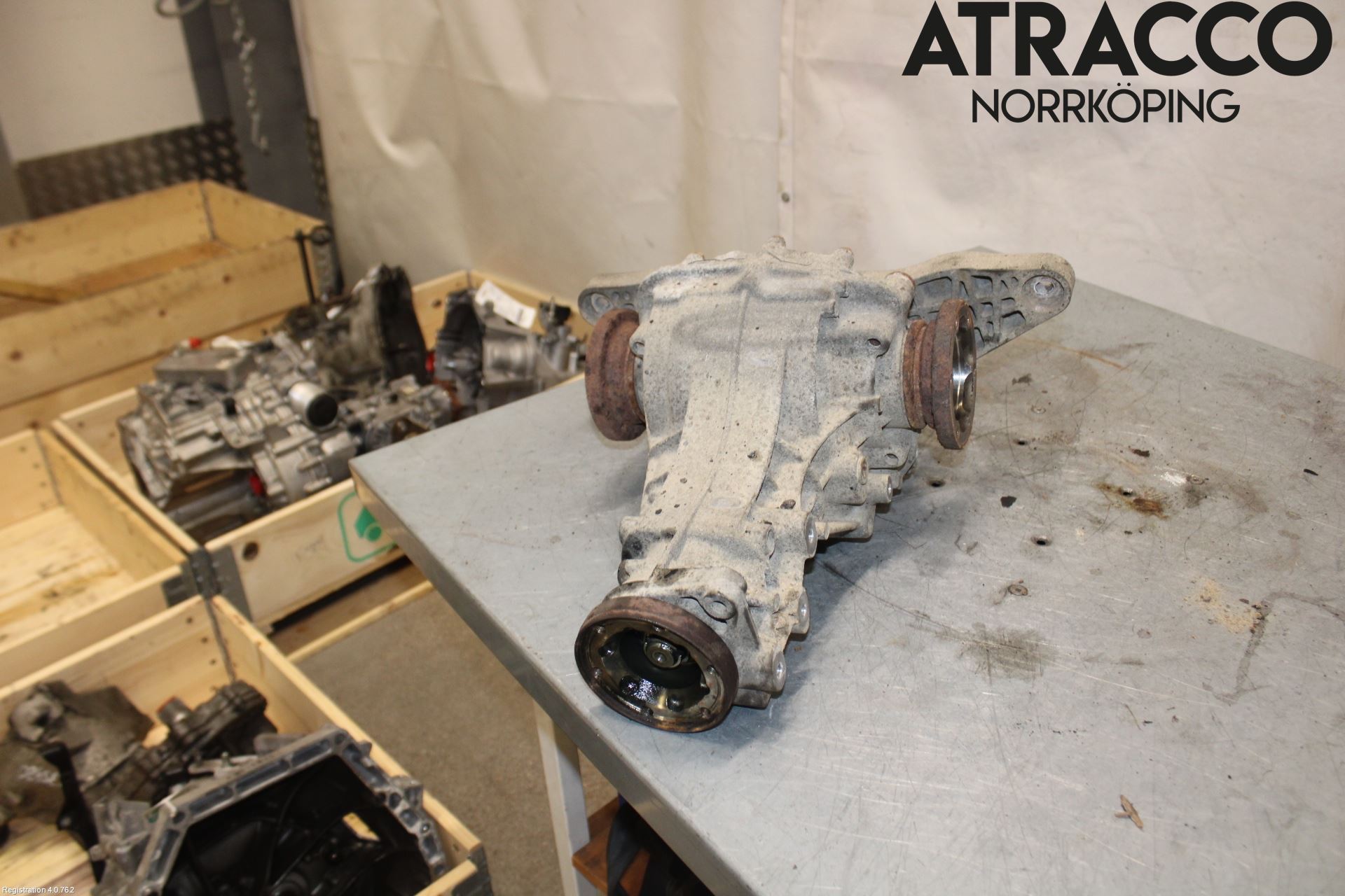 Audi A4/S4 05-07 Bakaksel Kardang Bak -Diff