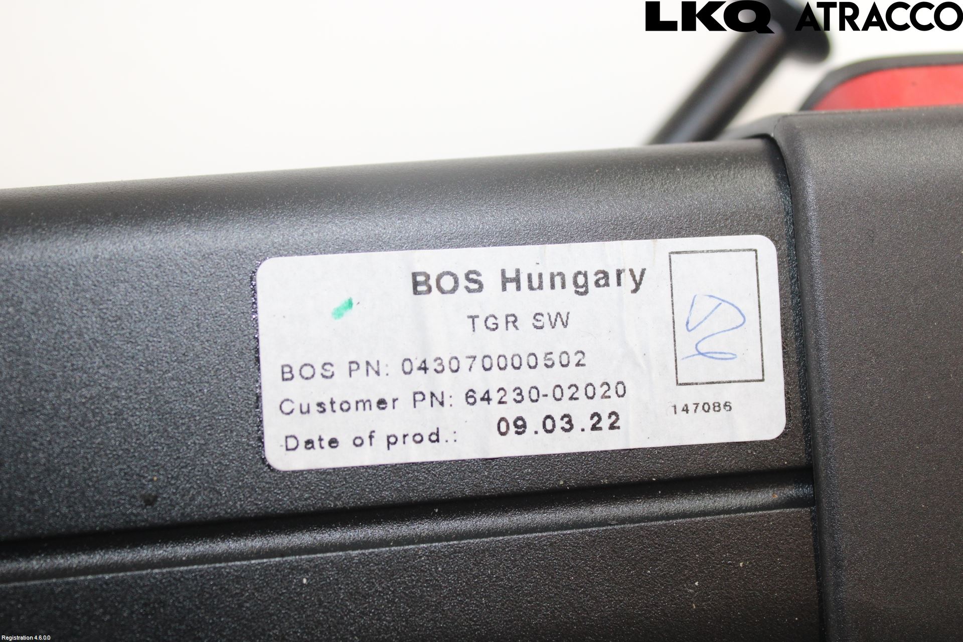 Toyota COROLLA 19- Innr Matte Bagasjerom