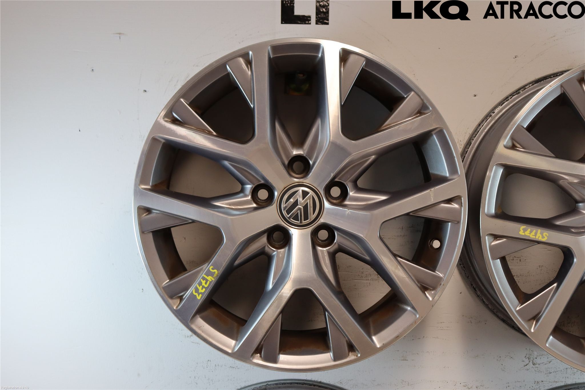 Volkswagen VW TOURAN 10-15 Felg Aluminium Sett 4Stk
