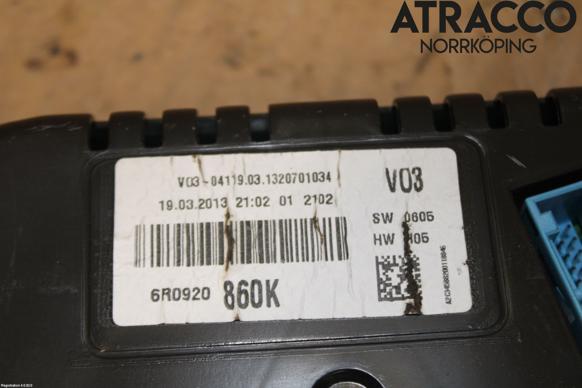 Volkswagen VW POLO 10-17 Instr Kombinert