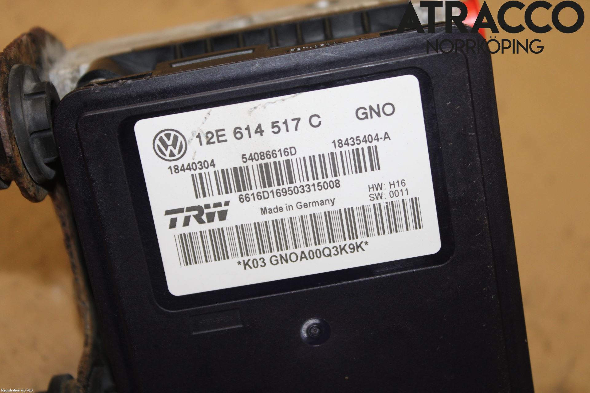 Volkswagen VW UP! / E-UP! Abs Hydraulikkaggregat