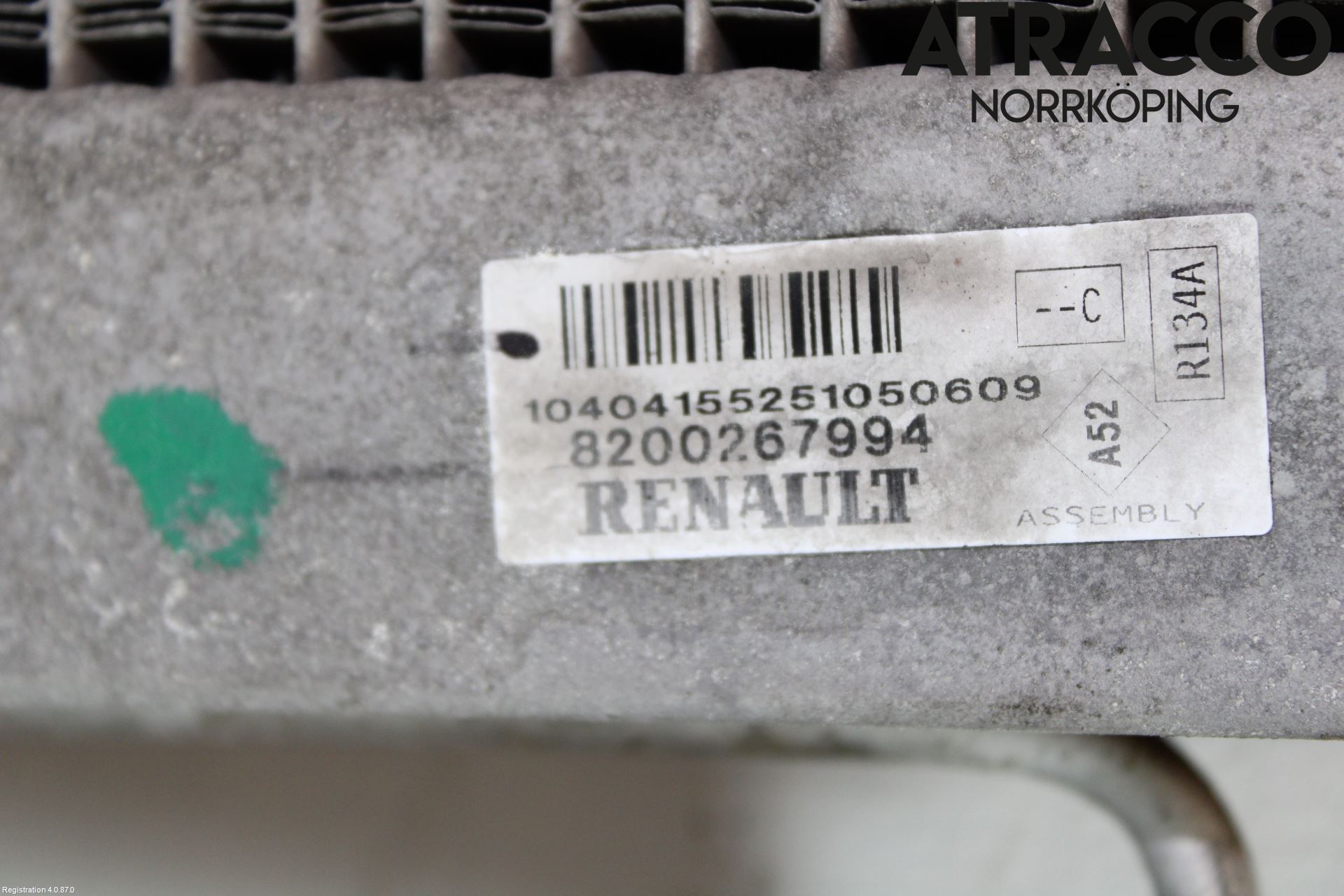 Renault KANGOO I 03-08 Radiator Manuell