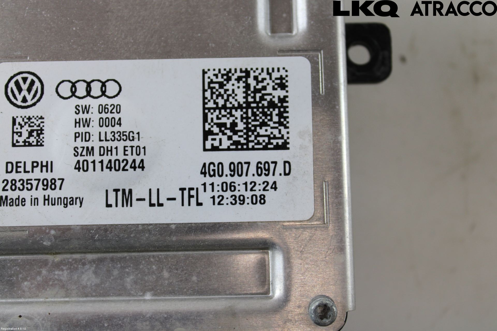 Audi A4 12-15 Styreenhet Xenon