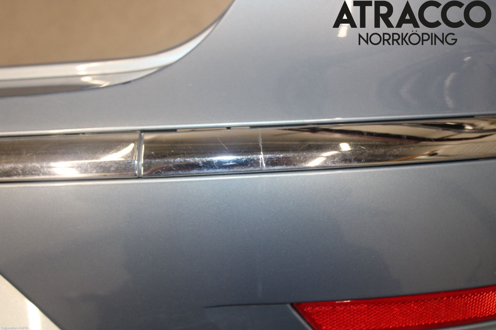 Volkswagen VW PASSAT CC 08-16 Støtfanger Bak Overtrekk