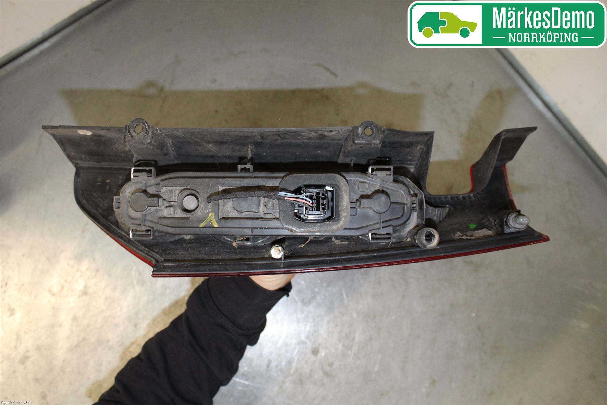 Renault KANGOO II 08-14 Baklykt Venstre