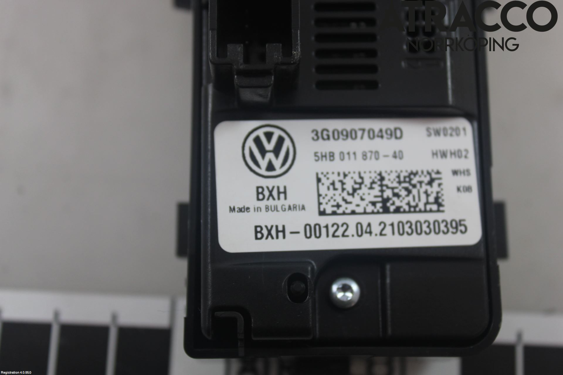 Seat LEON 20- Varmeapparat Panel(Regulering)