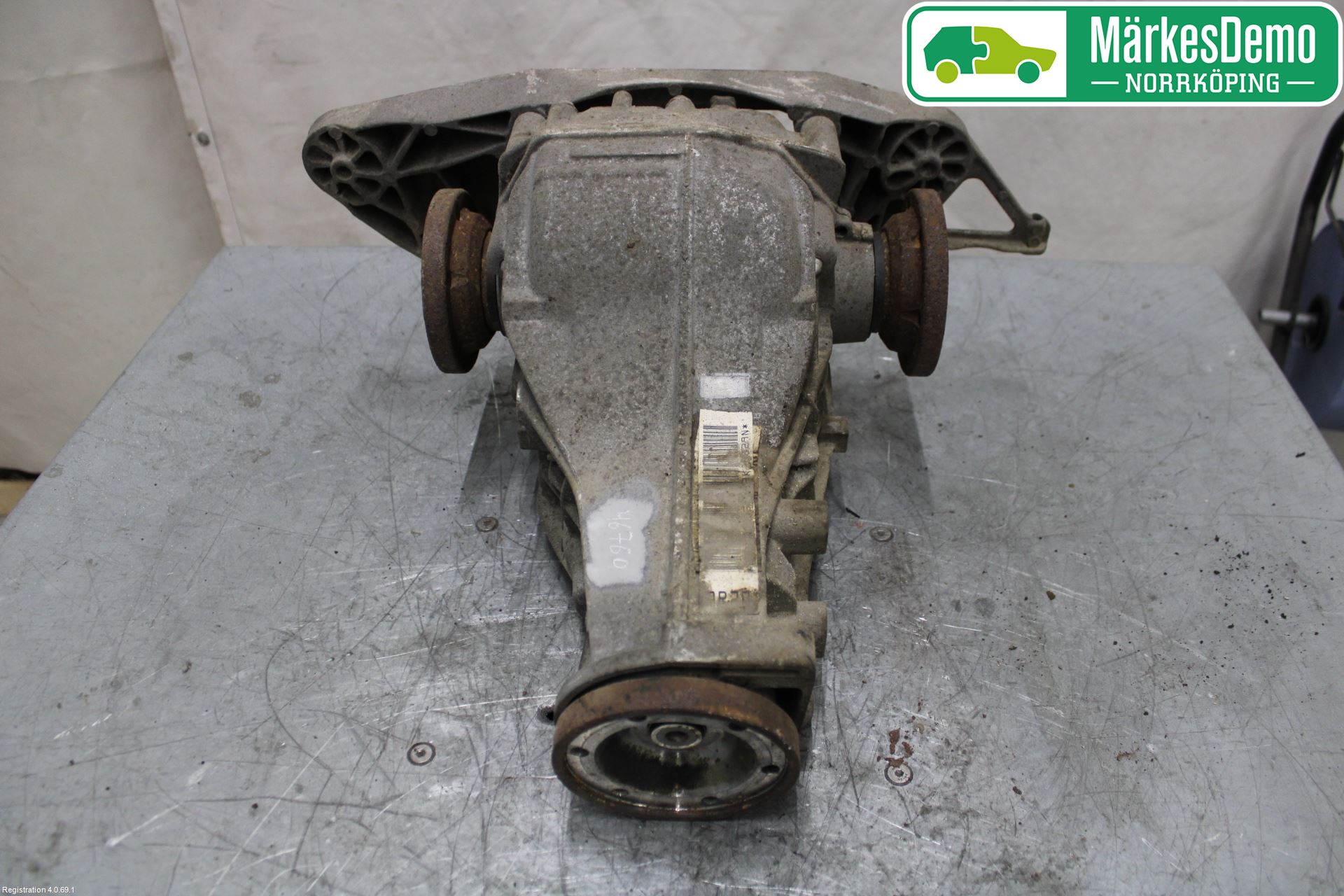 Audi A6 ALLROAD 12-18 Bakaksel Kardang Bak -Diff