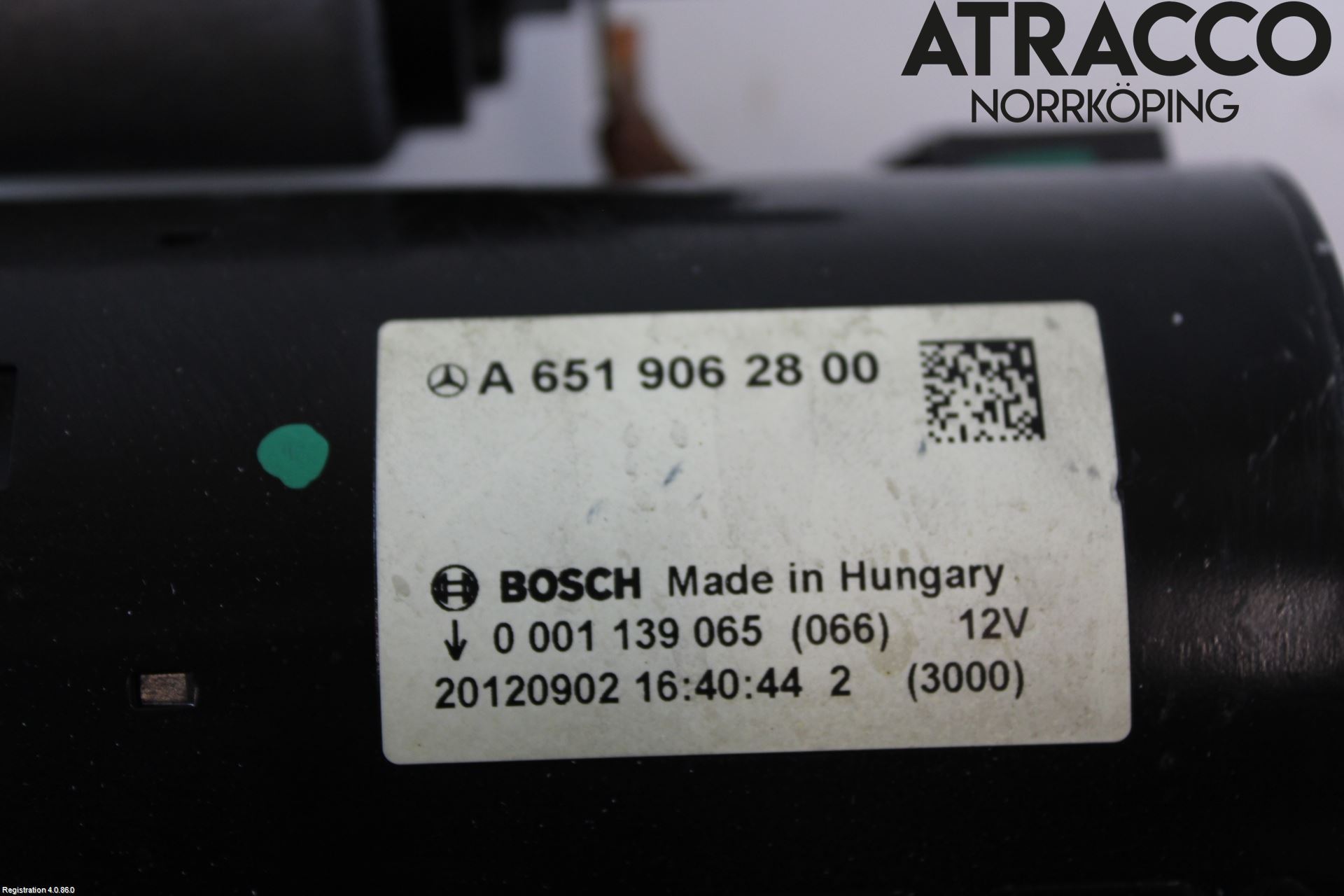 Mercedes-Benz MB C-KLASS (W204) 07-15 Startmotor Diesel