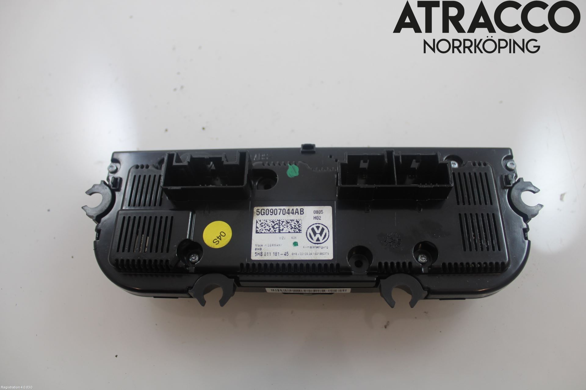 Volkswagen VW GOLF / E-GOLF VII 13-20 Varmeapparat Panel(Regulering)