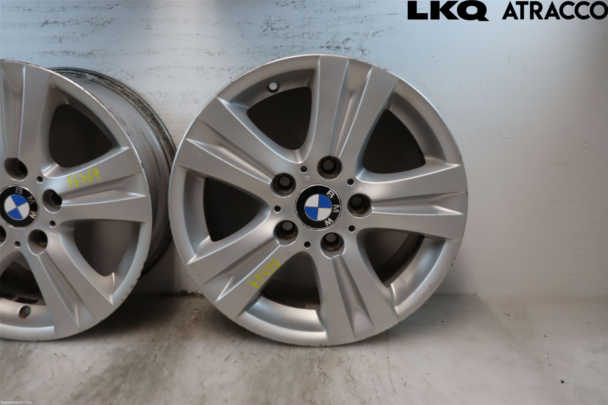 BMW 1 E87/81 5D/3D 03-11 Felg Aluminium Sett 4Stk