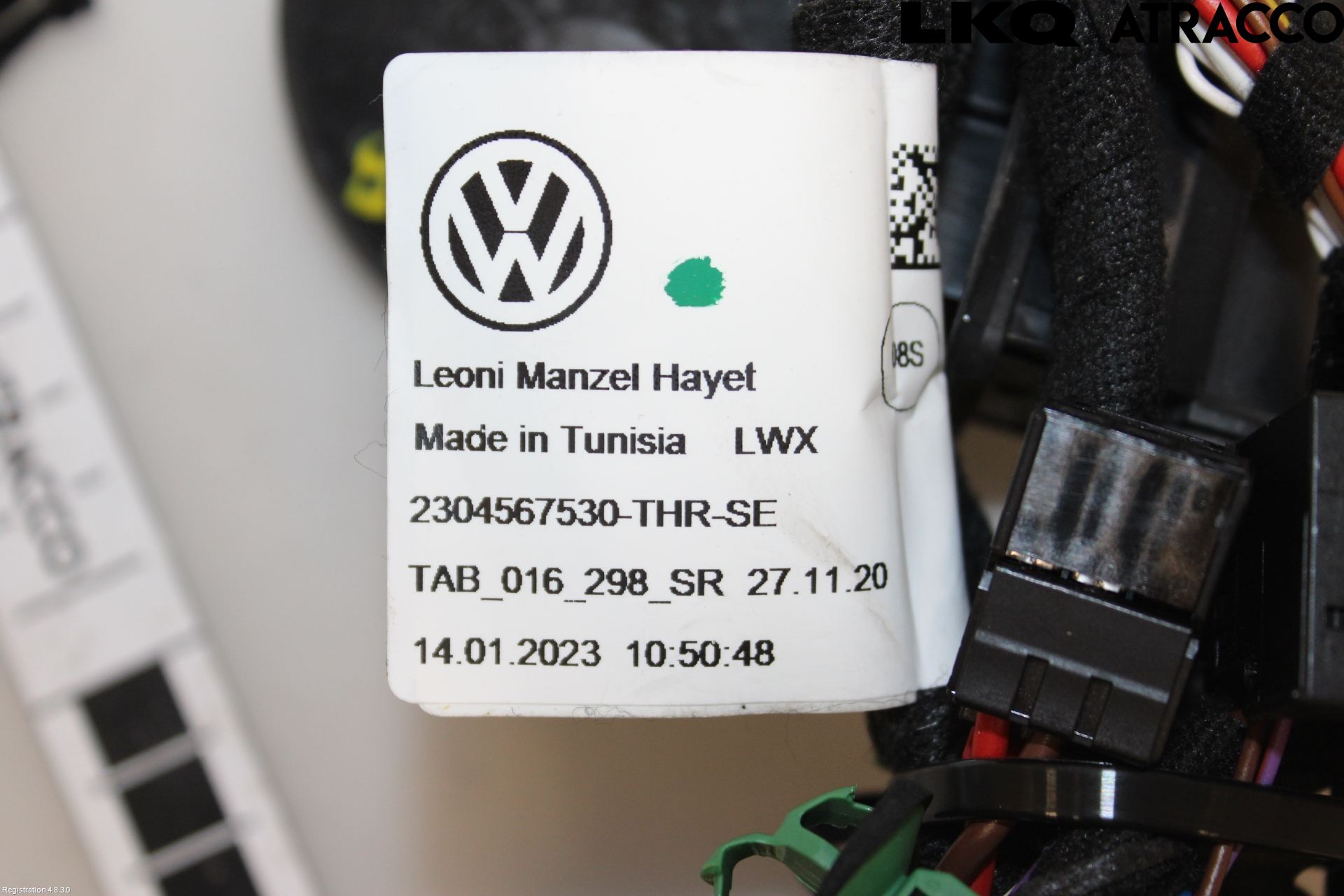 Volkswagen VW ID.4 21- Ledningsnett