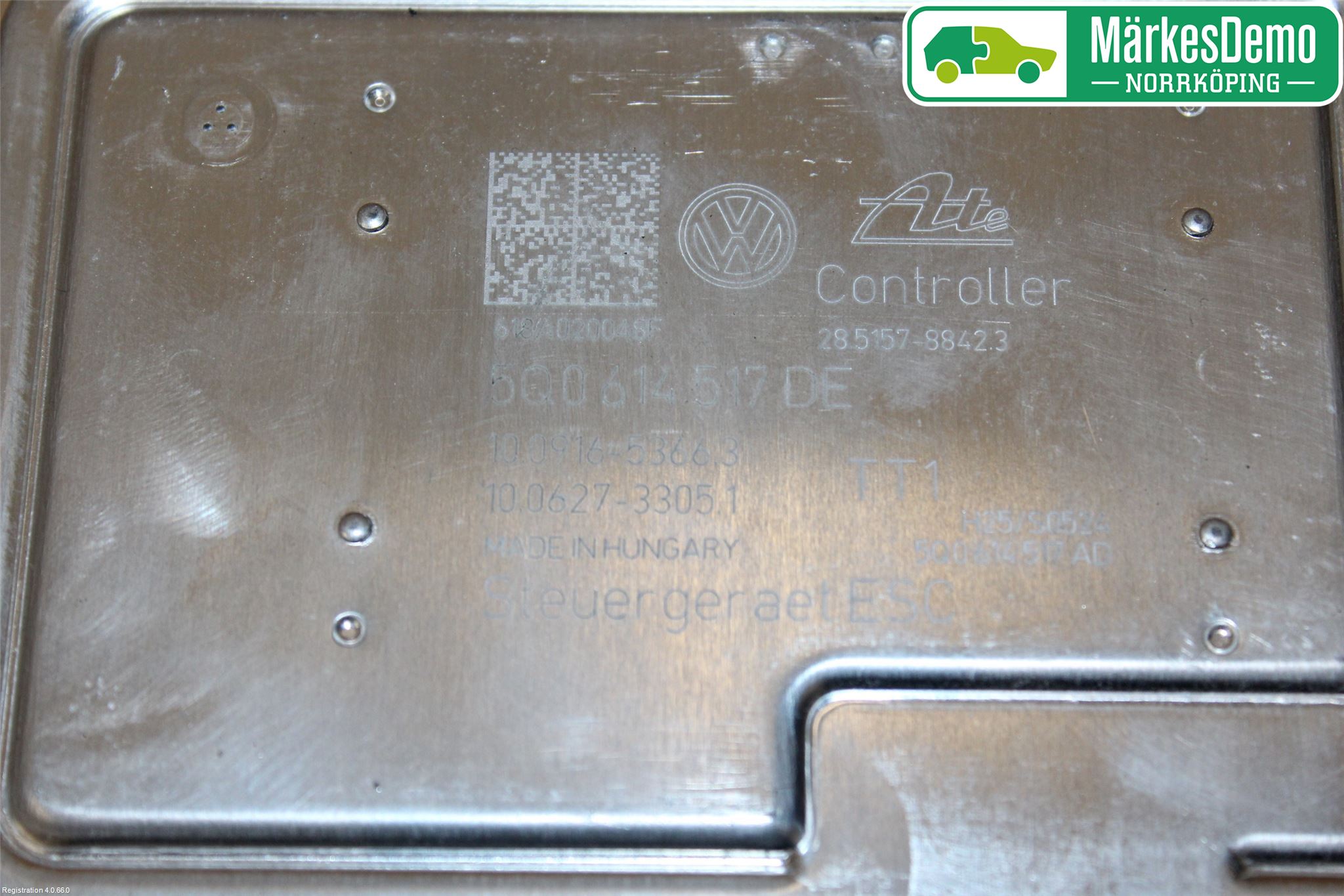 Volkswagen VW GOLF / E-GOLF VII 13-20 Abs Hydraulikkaggregat