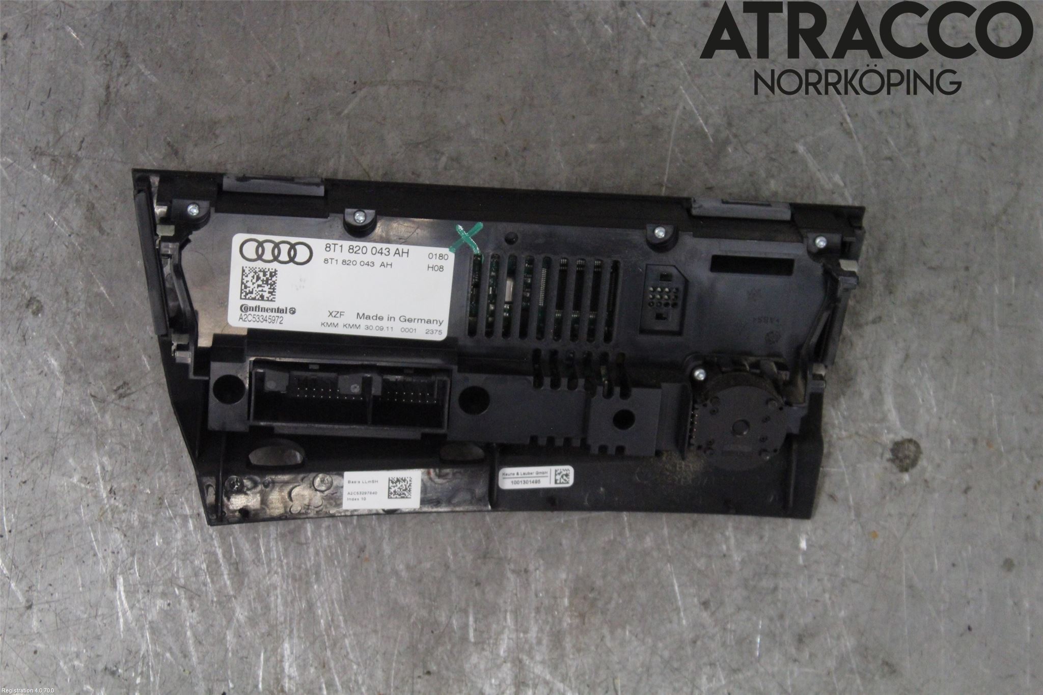Audi A4 12-15 Varmeapparat Panel(Regulering)
