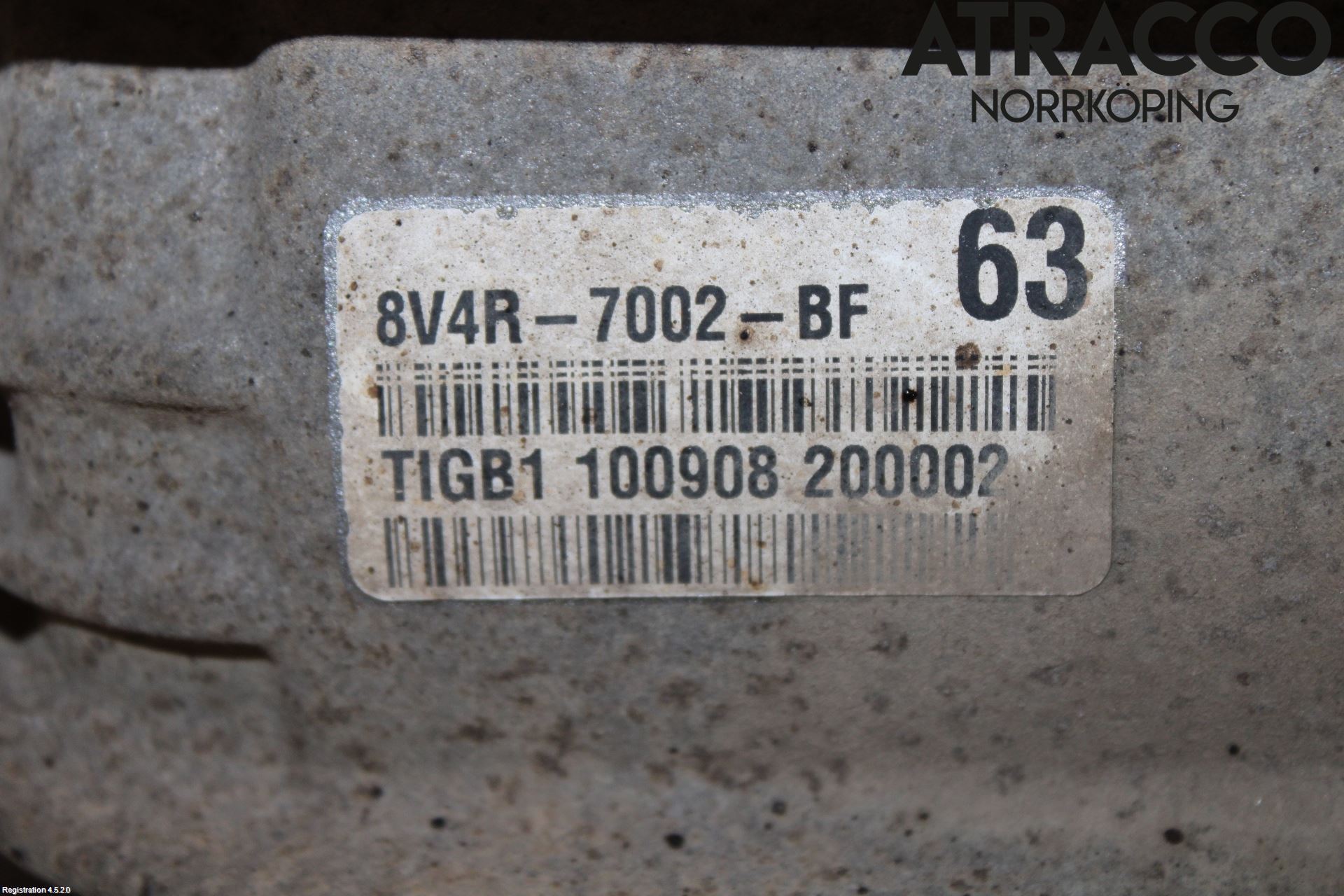 Ford KUGA 08-12 Gearkasse 6 Trinn