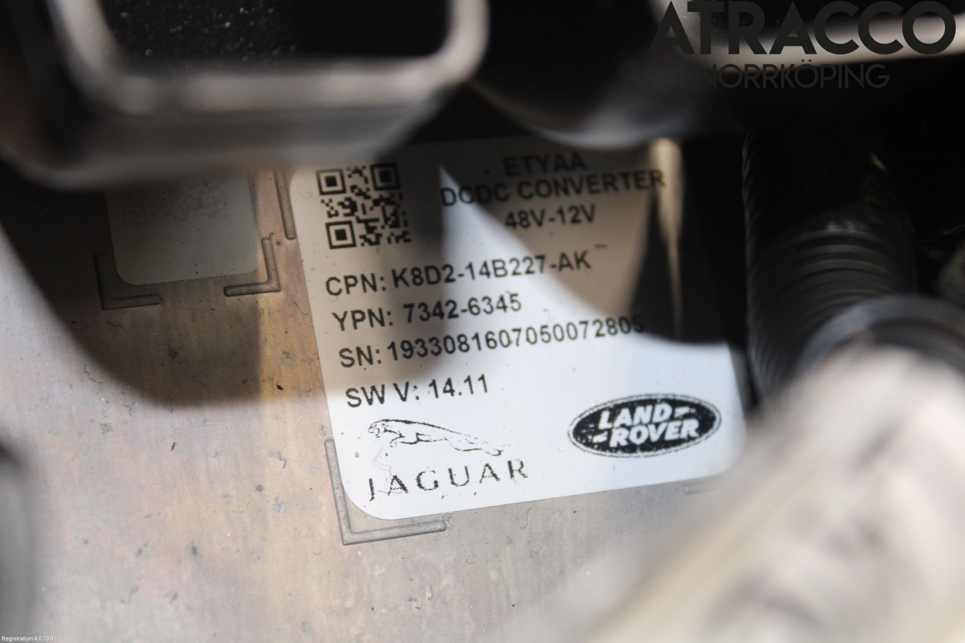 Landrover LAND ROVER RANGE ROVER EVOQUE (L551) 19- Hybrid Batteri