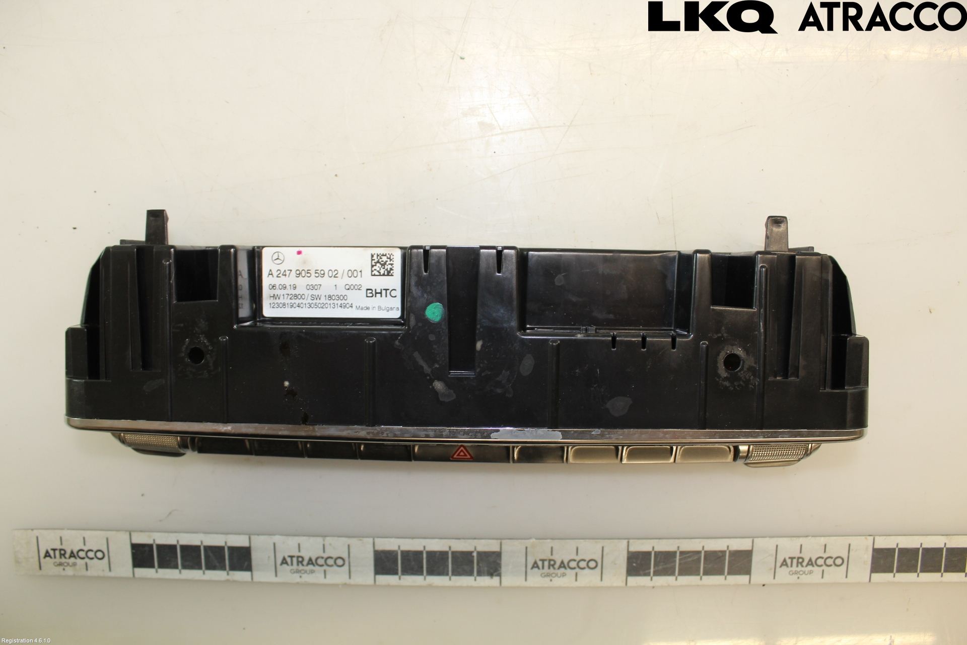 Mercedes-Benz MB A-KLASS (W177) 18- Varmeapparat Panel(Regulering)