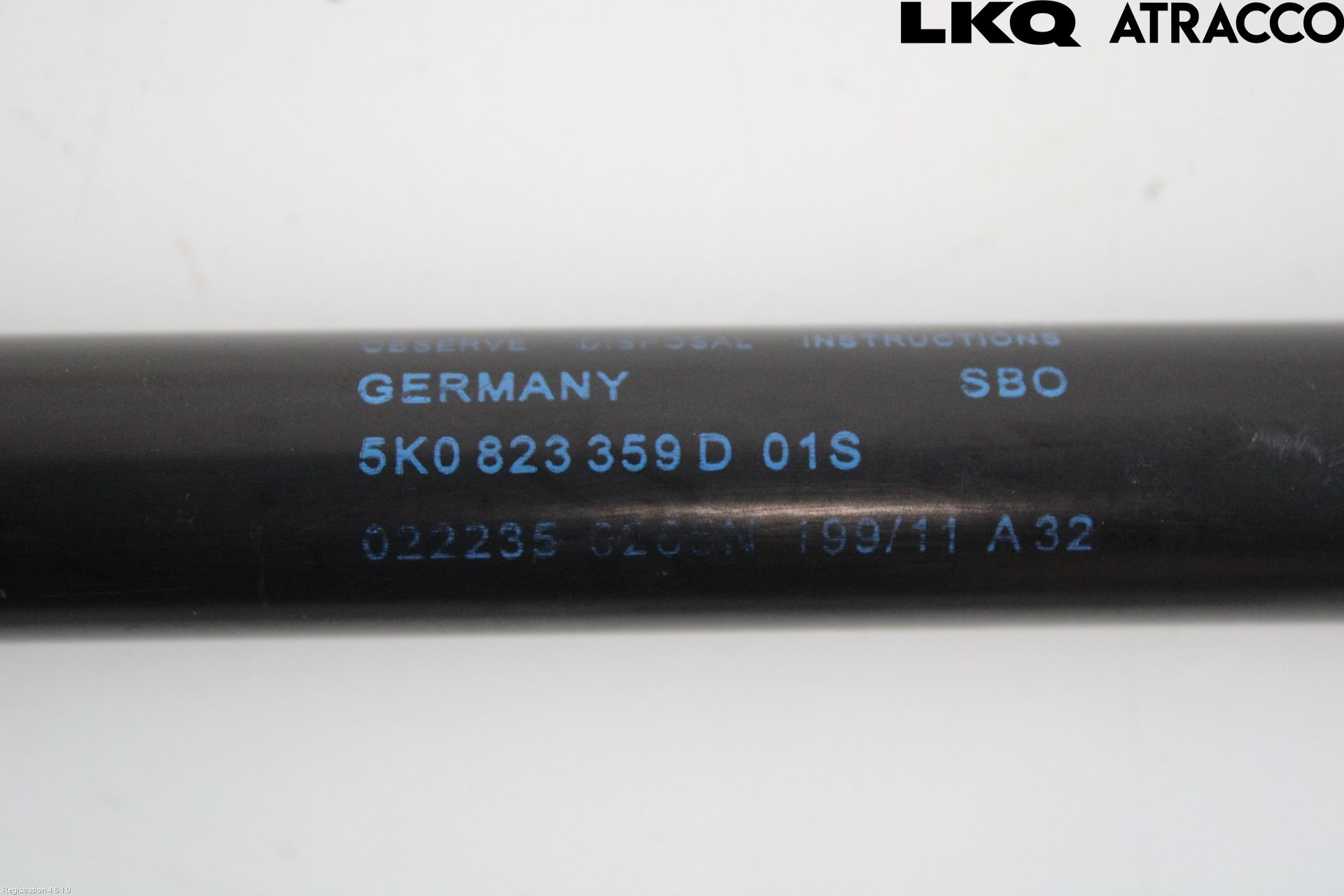 Volkswagen VW GOLF VI 09-13 Panser Demper-Gassfjær