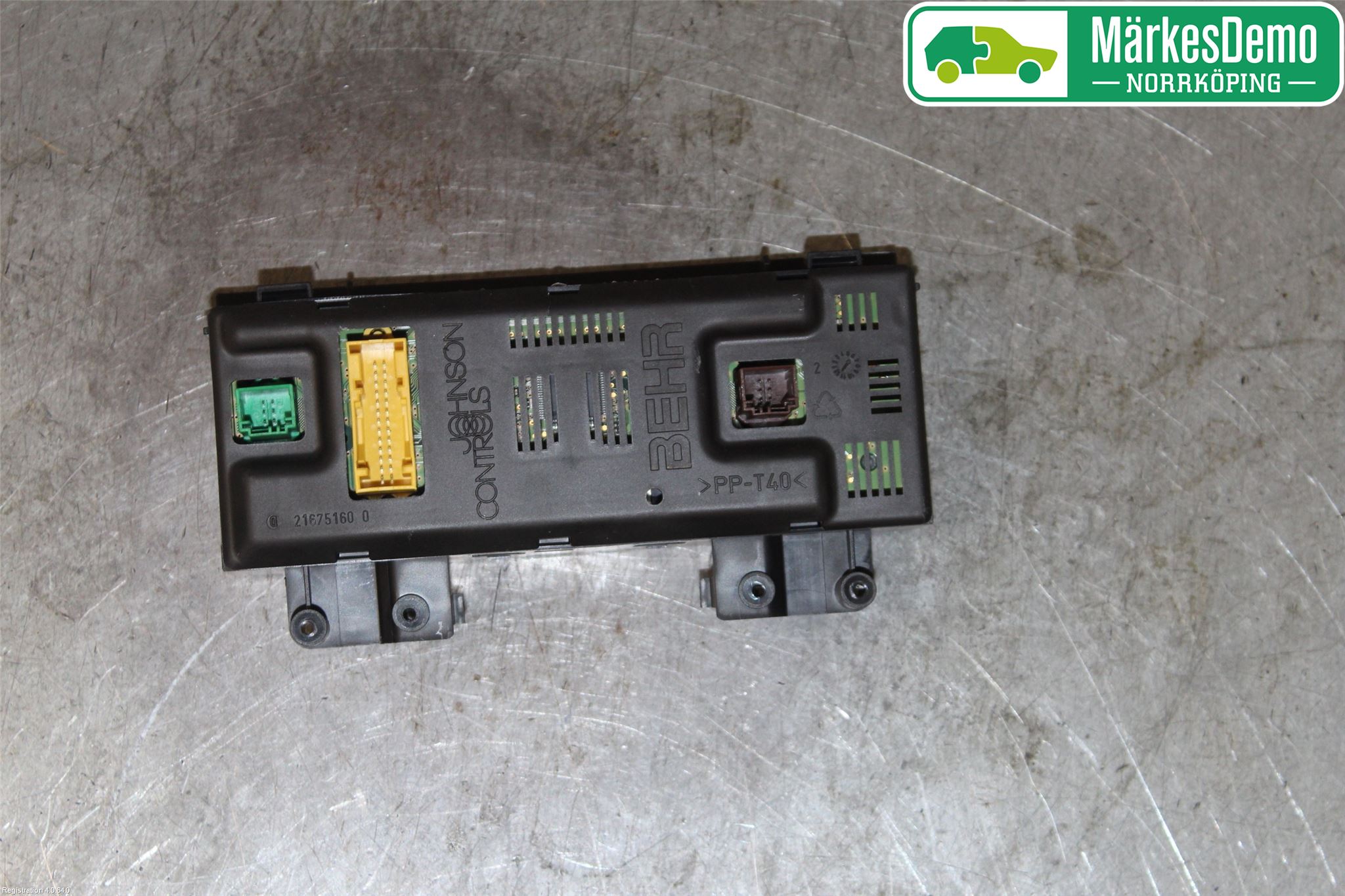 Peugeot 307     05-08 Varmeapparat Panel(Regulering)
