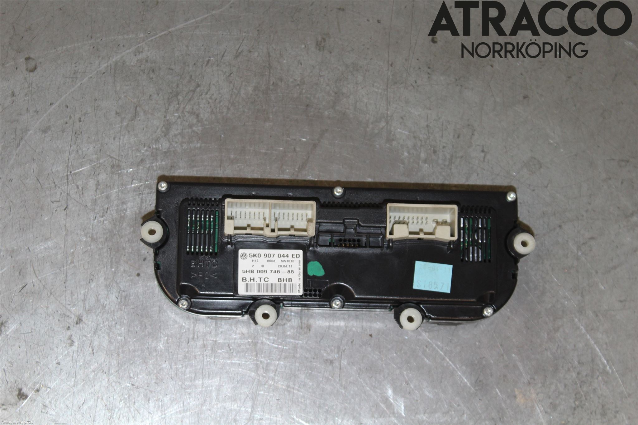 Volkswagen VW PASSAT 11-14 Varmeapparat Panel(Regulering)