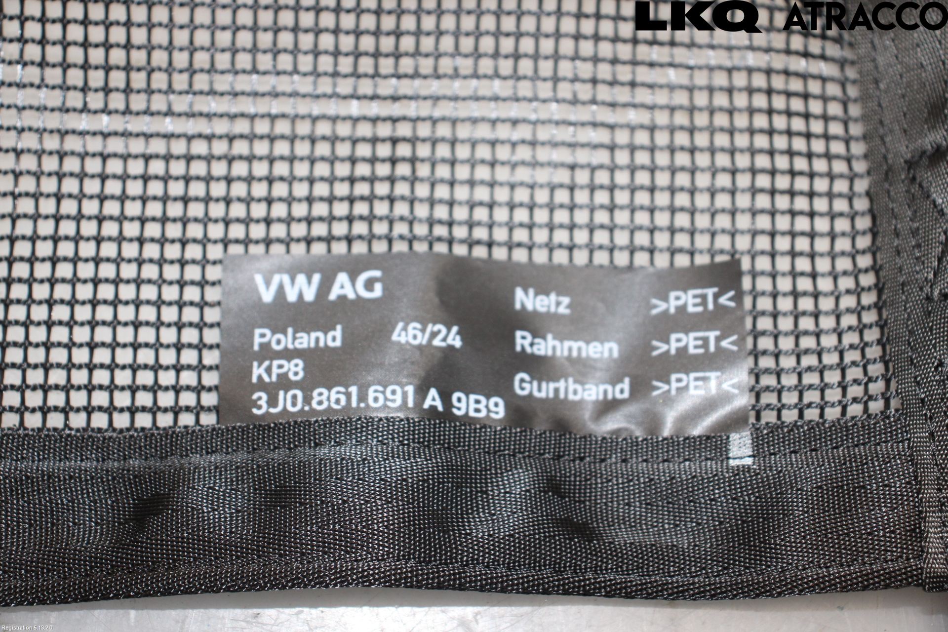 Volkswagen VW PASSAT 24- Innr Lastenett
