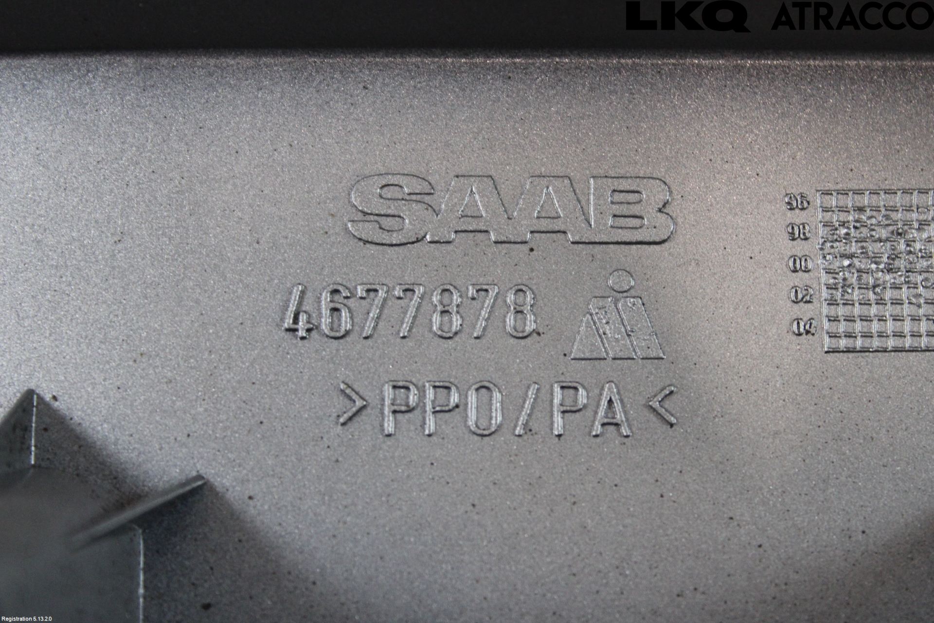 Saab 9-3 VER 1 98-03 Støtfanger Bak Hjørne Venstre