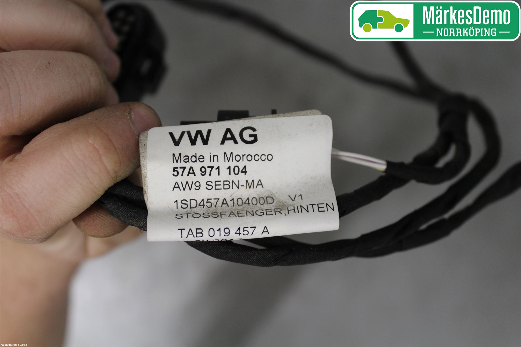 Skoda KAROQ 18- Sensor Ryggesensor