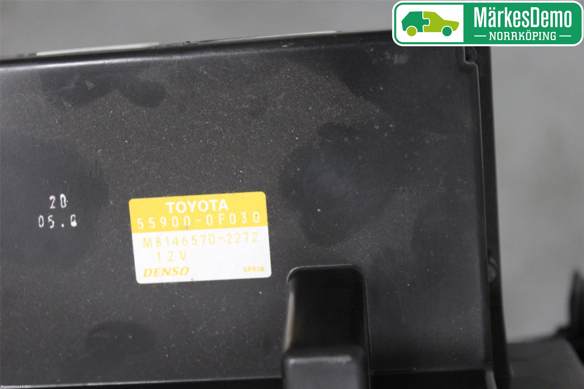 Toyota COROLLA VERSO 04-07 Varmeapparat Panel(Regulering)