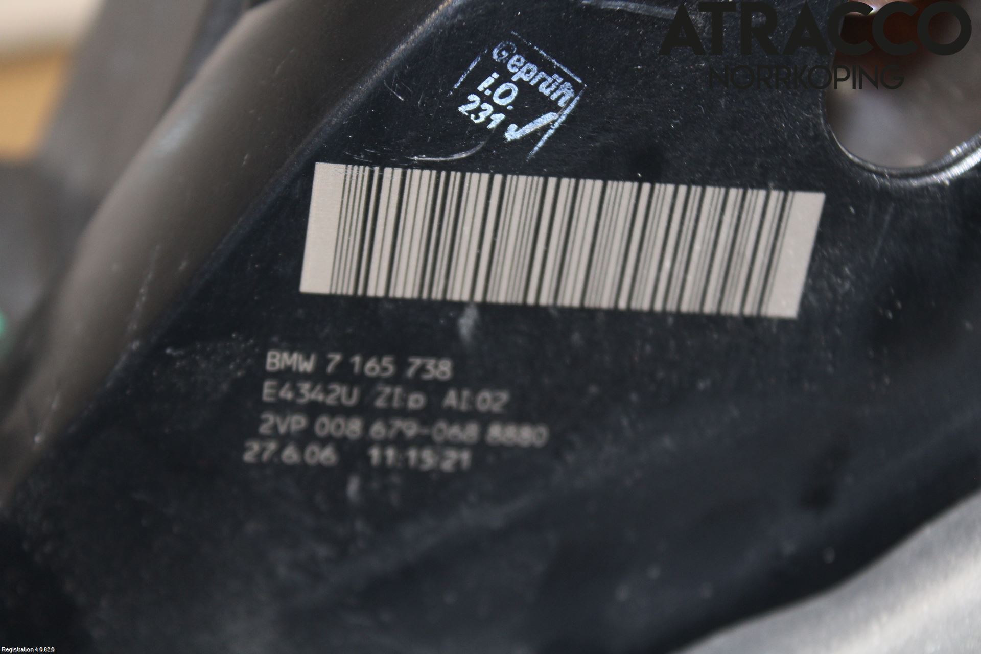 BMW 5 E60/61 Sed/Tou 02-10 Baklykt Høyre