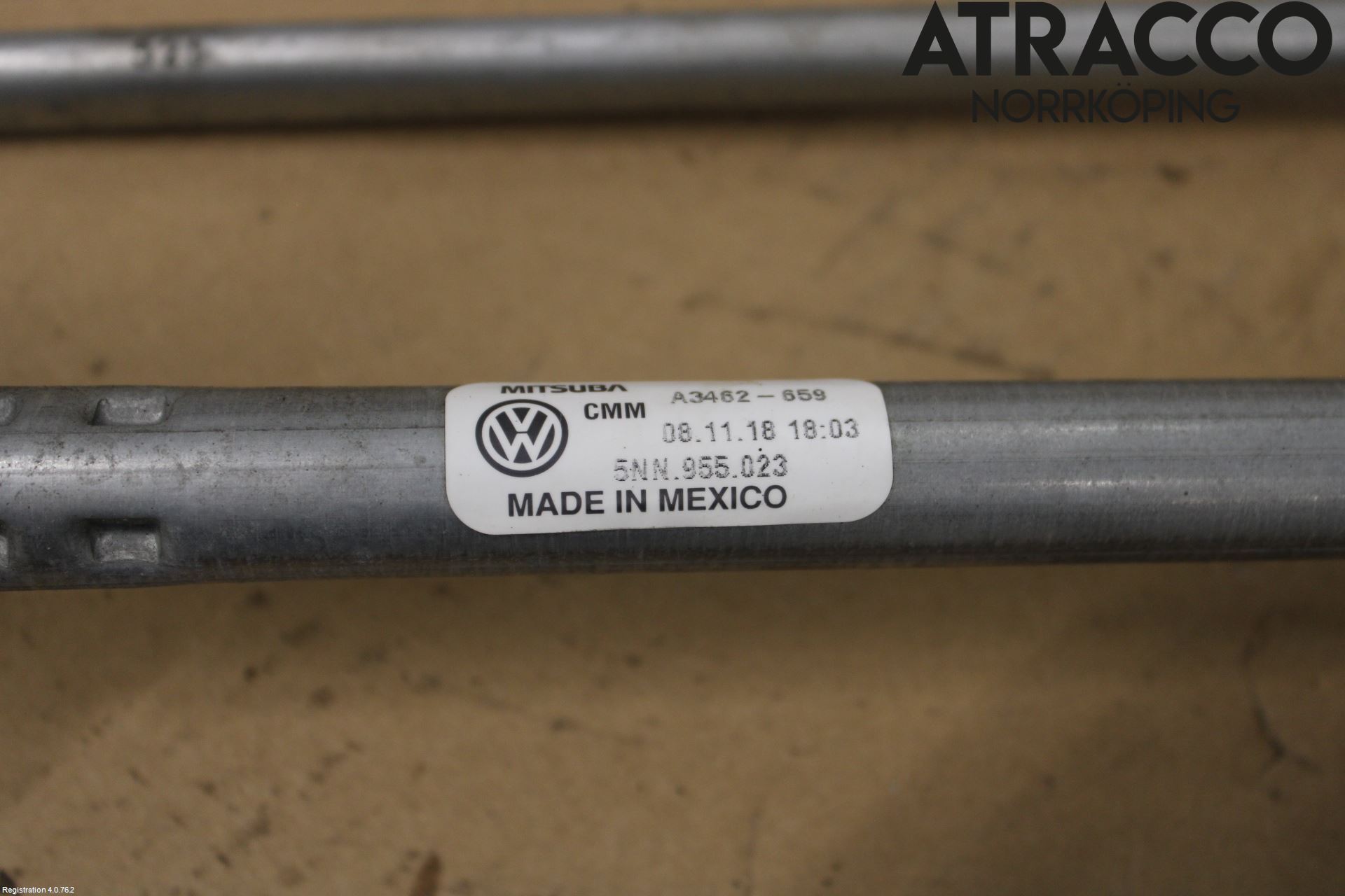 Volkswagen VW TIGUAN ALLSPACE 18- Viskeroverføring Frontrute