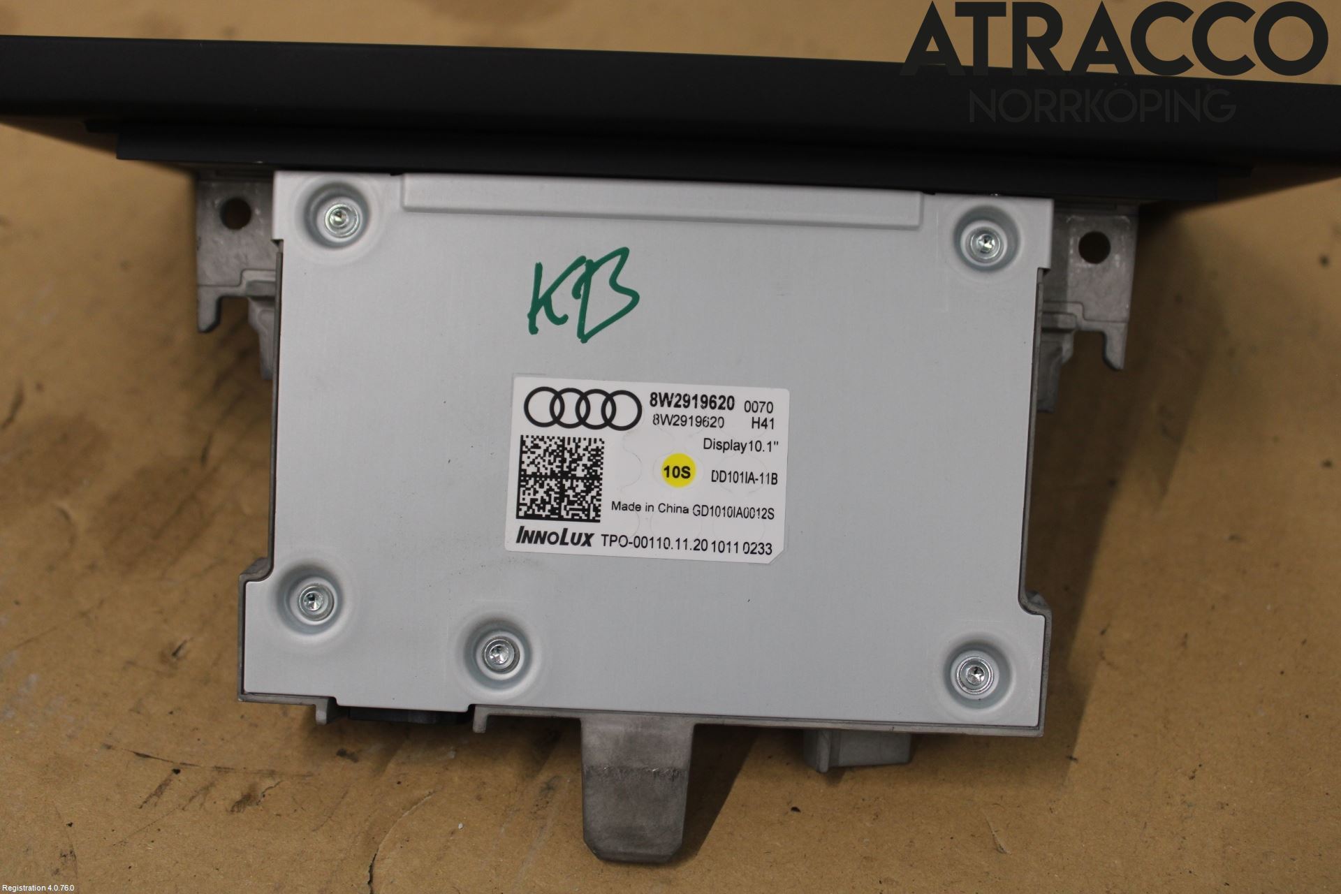 Audi A5 17- Instr Skjerm Dvd-Gps-Ac-Tlf