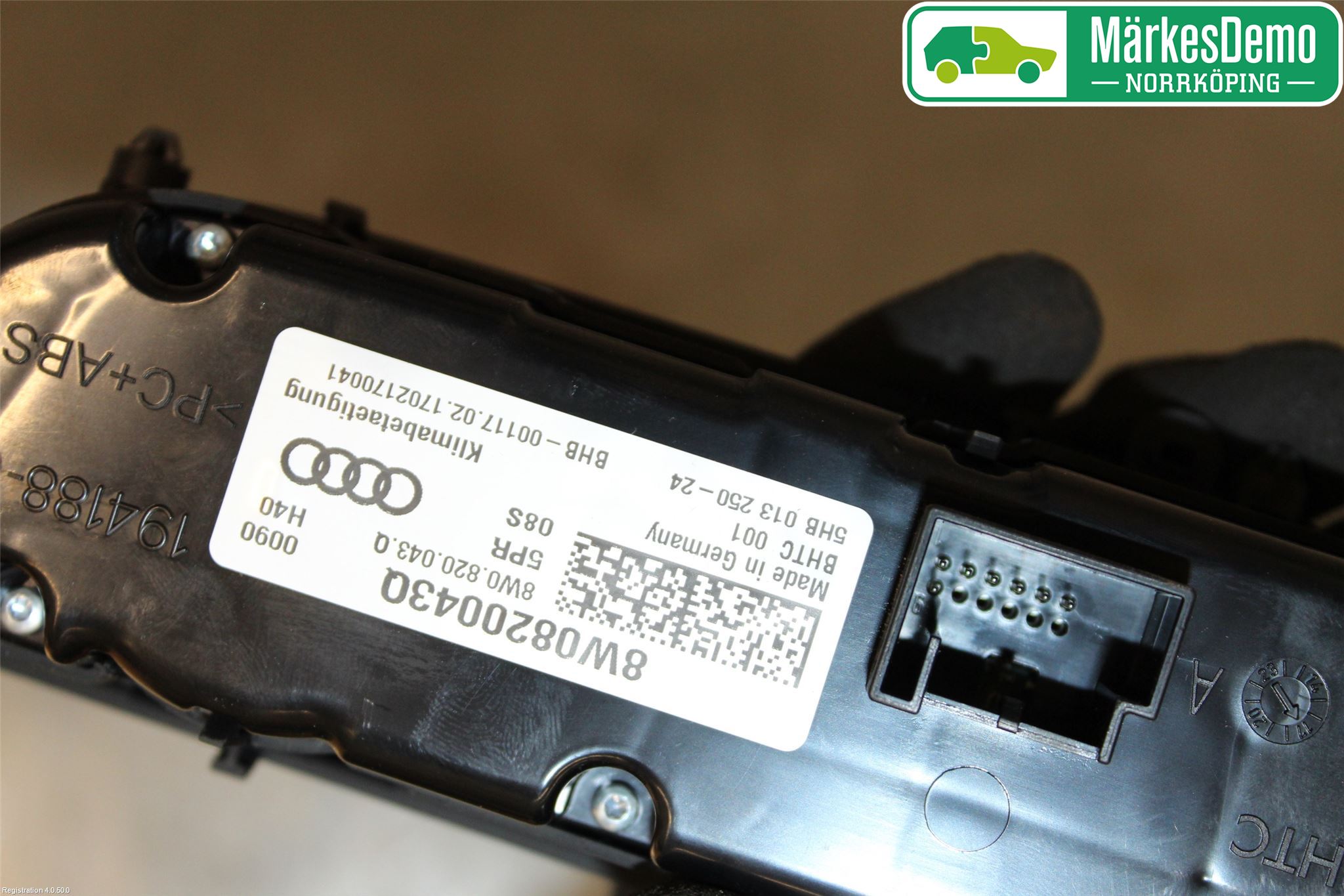 Audi A5 17- Varmeapparat Panel(Regulering)