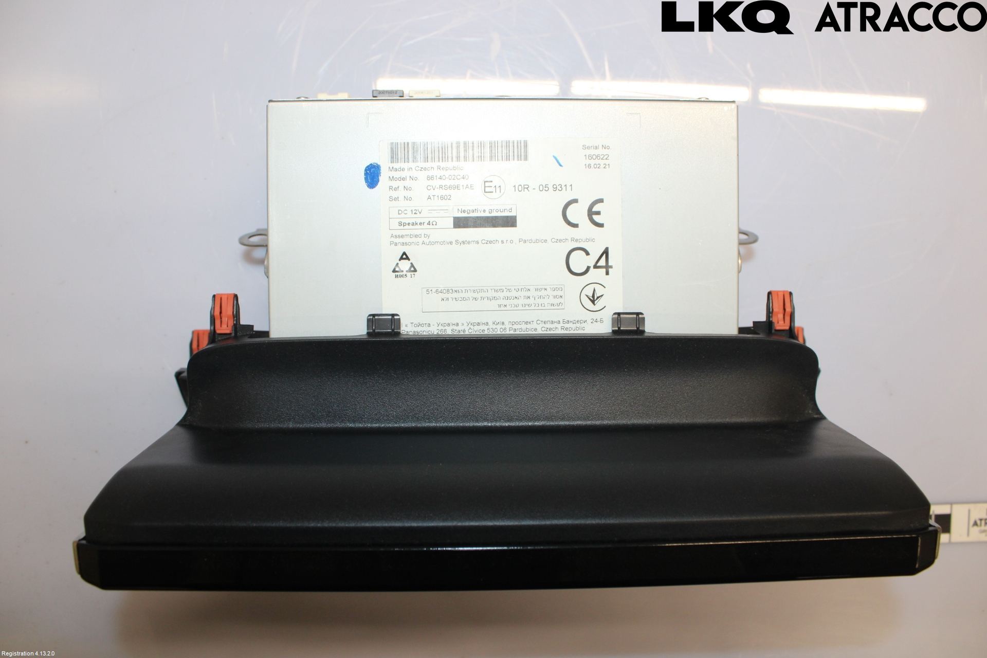 Toyota COROLLA 19- Stereo Radio Med Cd