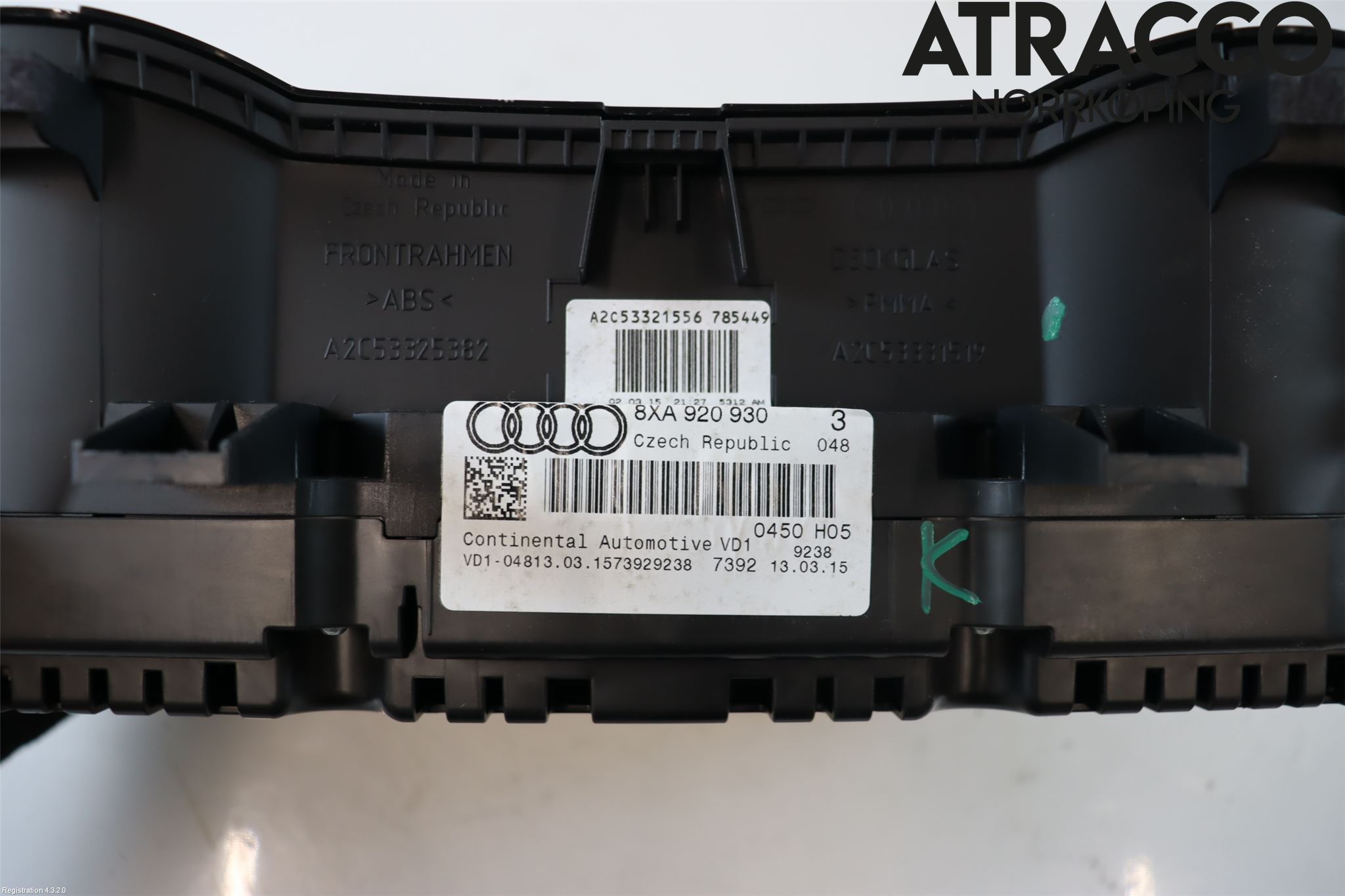 Audi A1/S1 11-18 Instr Kombinert