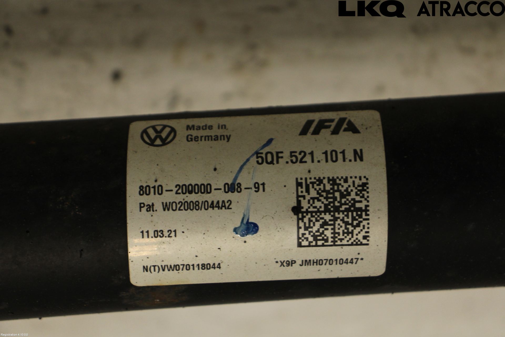Volkswagen VW TIGUAN 16-24 Mellomaksel Kompl