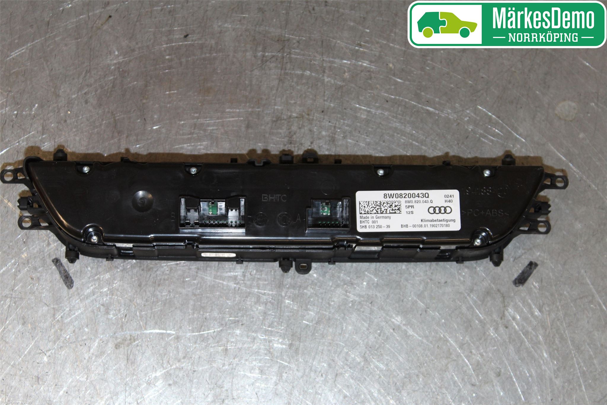 Audi A4/S4 B9 16-19 Varmeapparat Panel(Regulering)