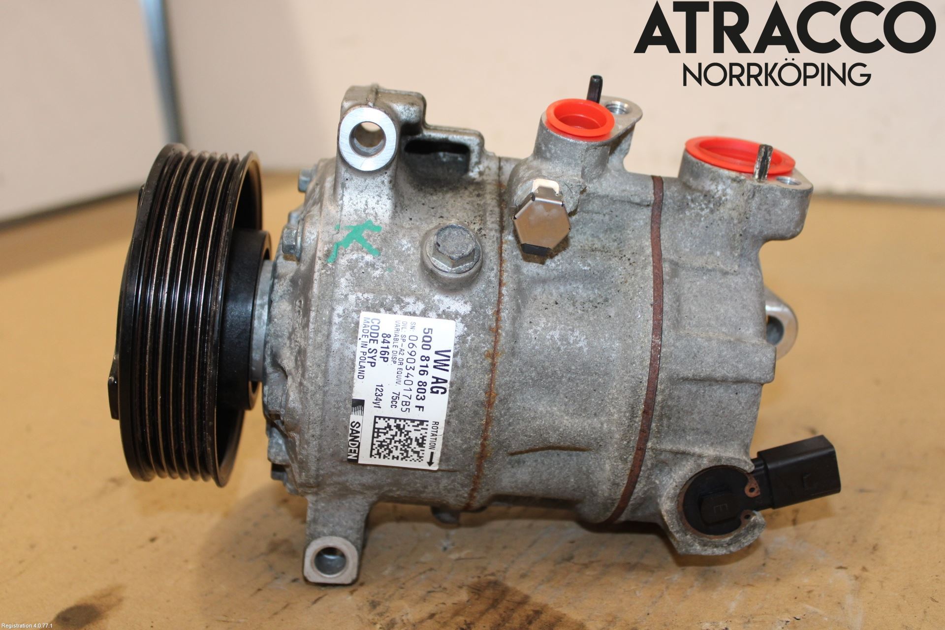 Skoda FABIA 15-21 Varme Ac Kompressor