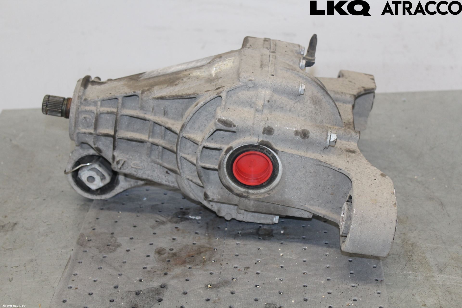 Volkswagen VW TOUAREG 7P 11-18 Bakaksel Kardang Bak -Diff