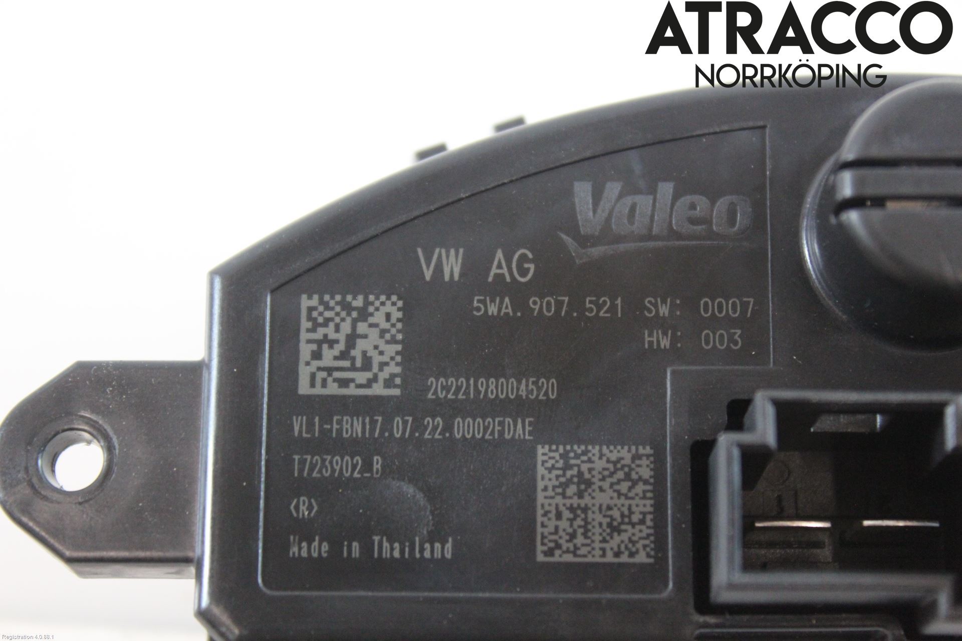 Audi Q3 F3 19- Varmeapparat Viftemotstand