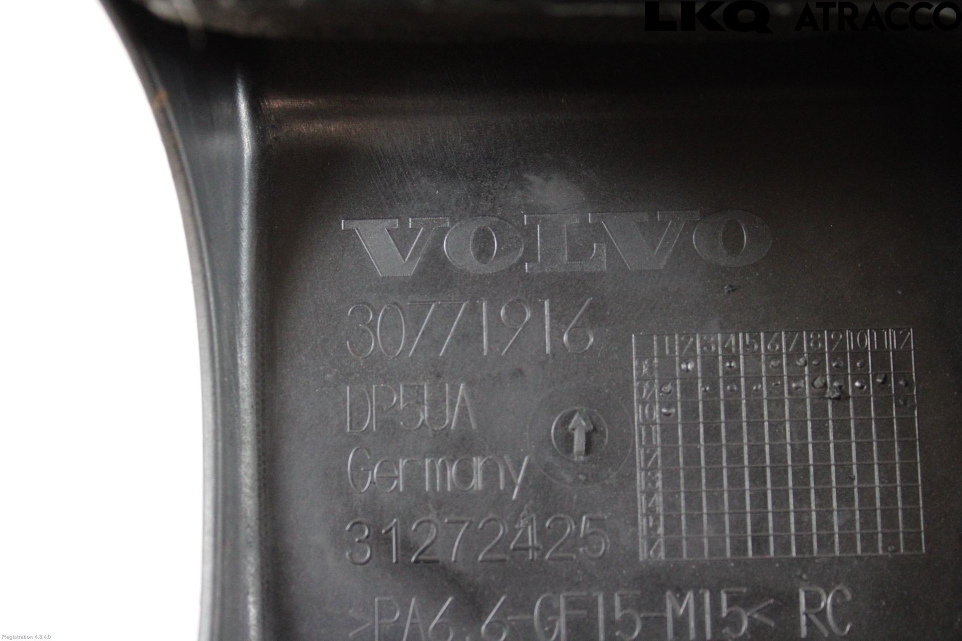 Volvo S80 07-13 Motor Deksel Over Motor