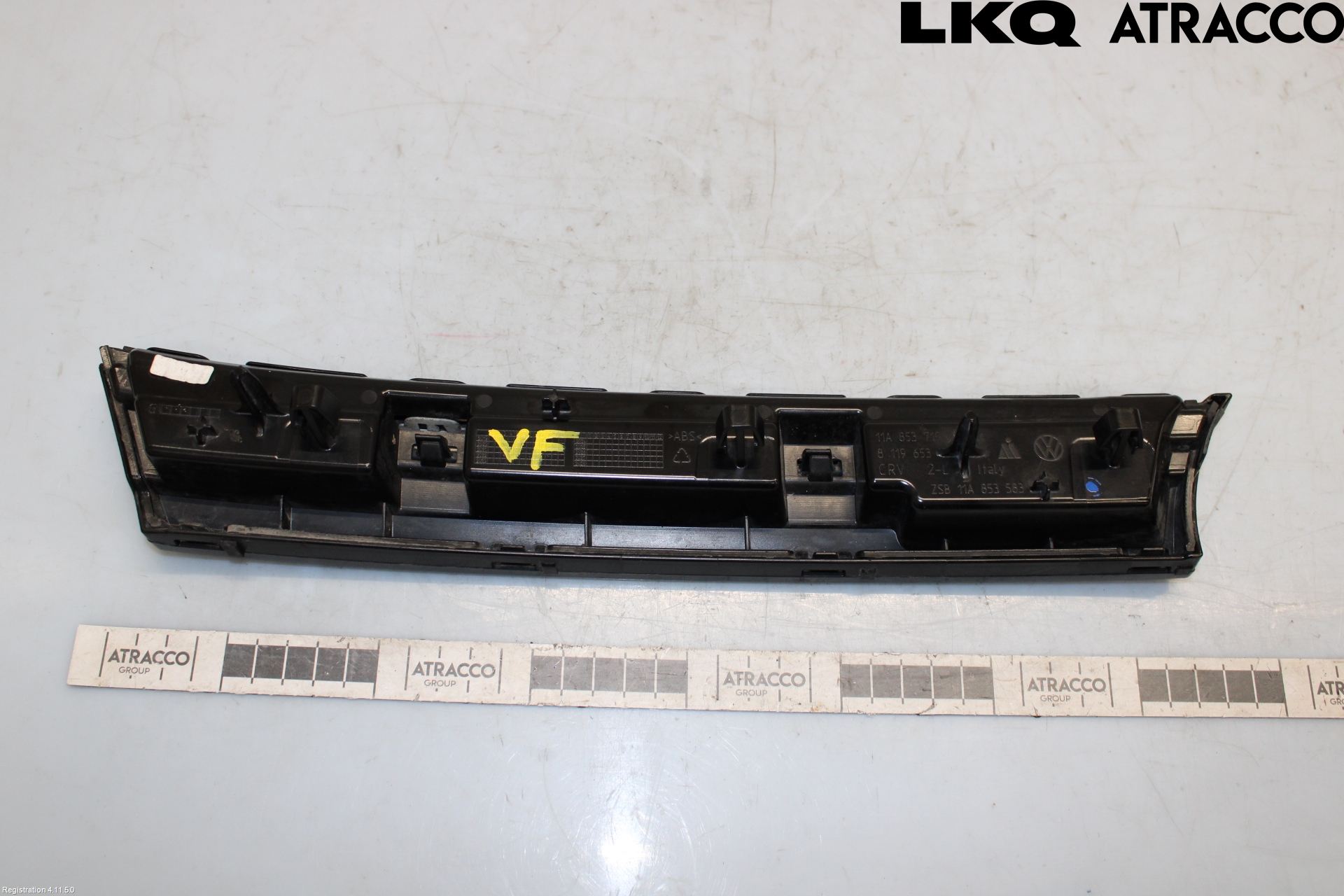 Volkswagen VW ID.4 21- Støtfanger Foran List