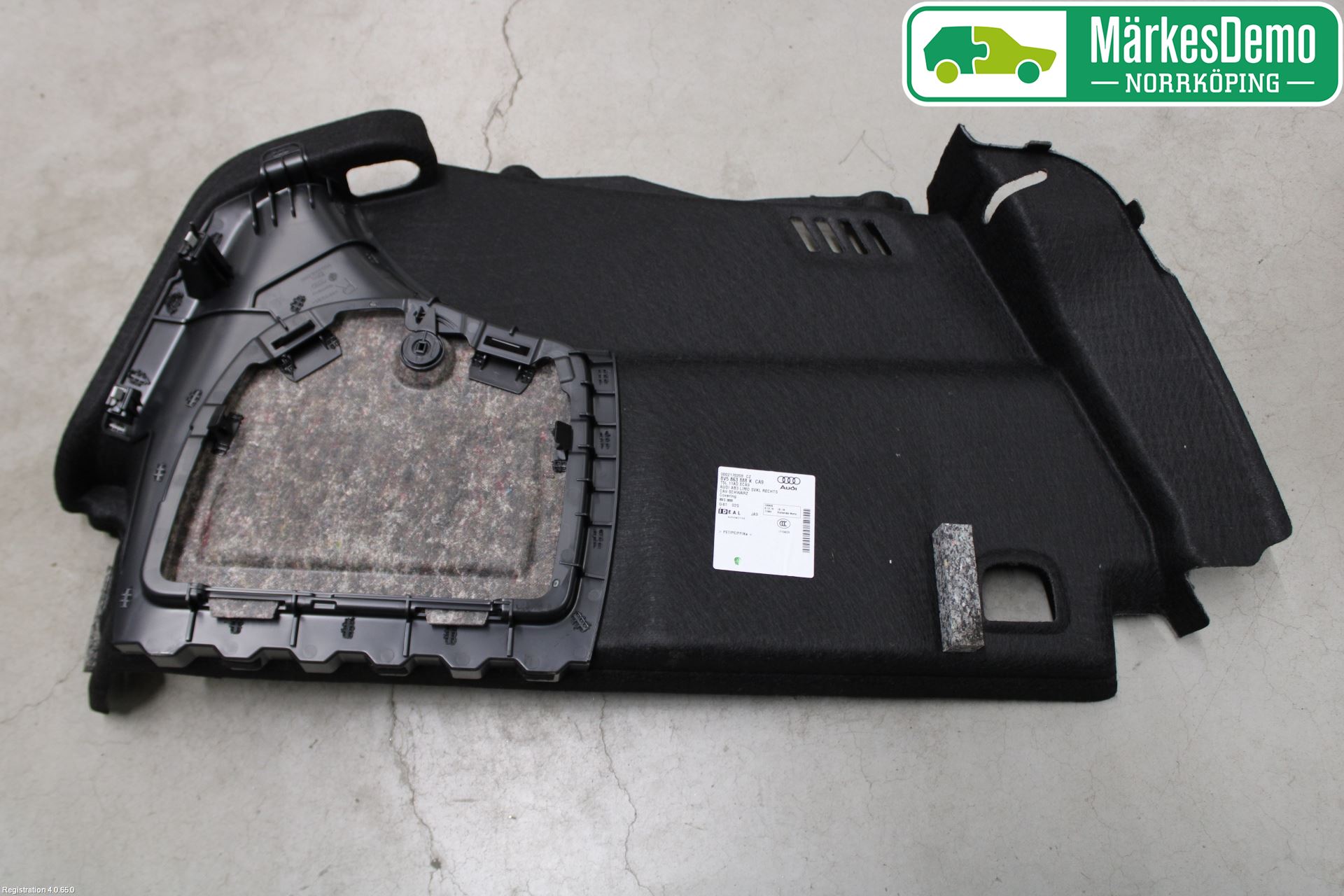 Audi A3/S3 8V 13-20 Innr Sidetrekk-Deksel