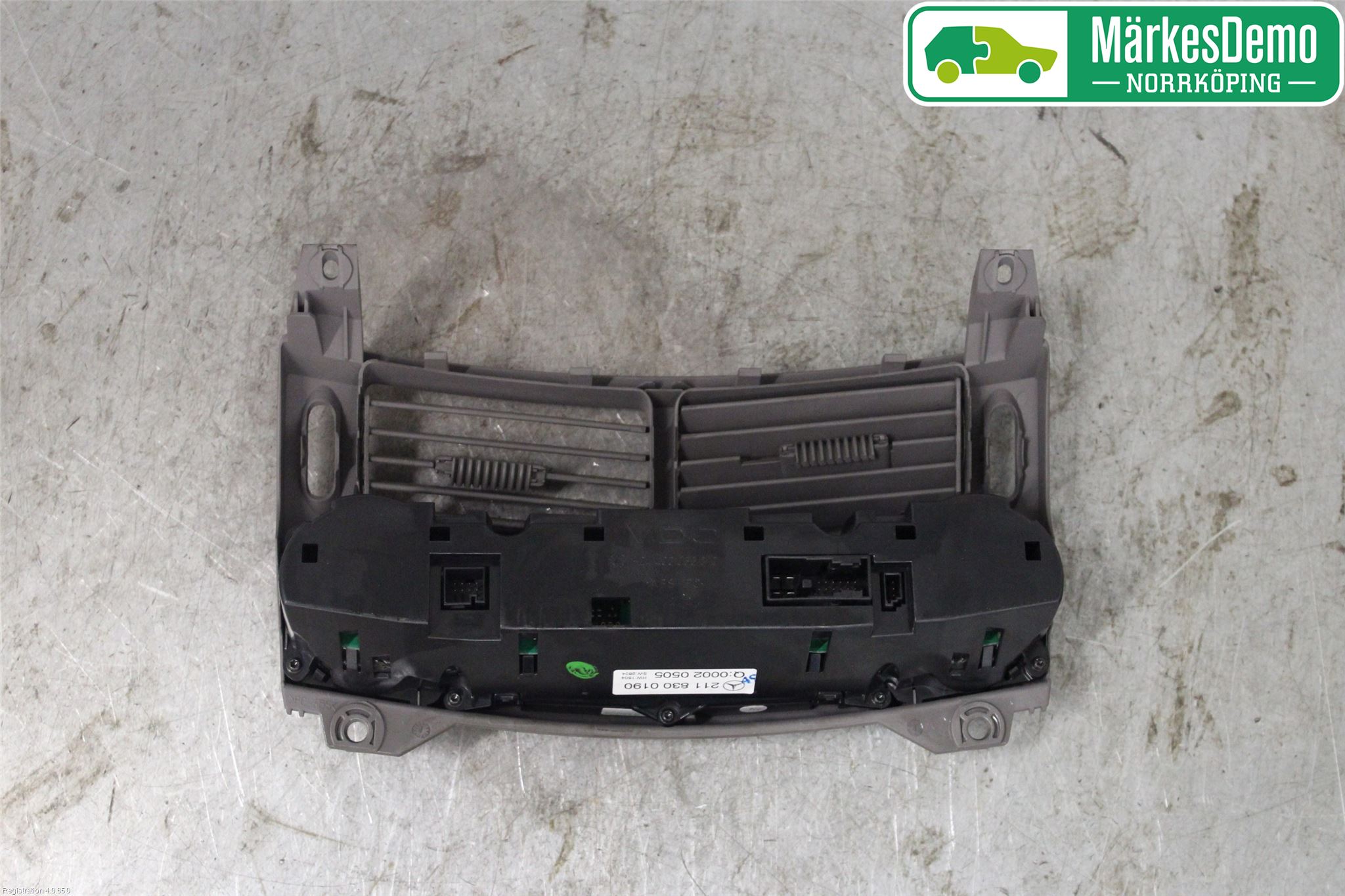 Mercedes-Benz MB E-KLASS (W211) 02-09 Varmeapparat Panel(Regulering)